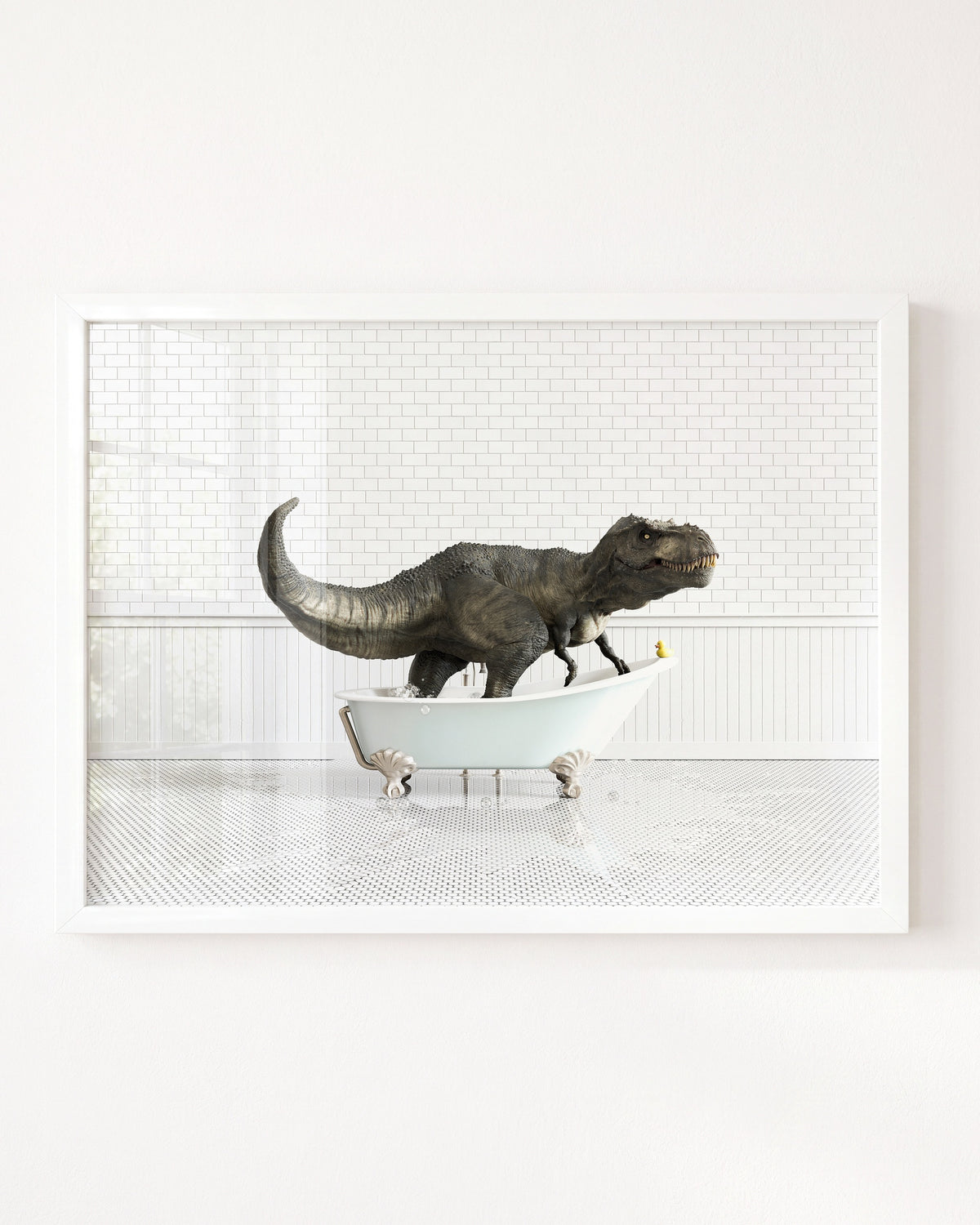 Animals in Bathtubs - Mix and Match Horizontal
