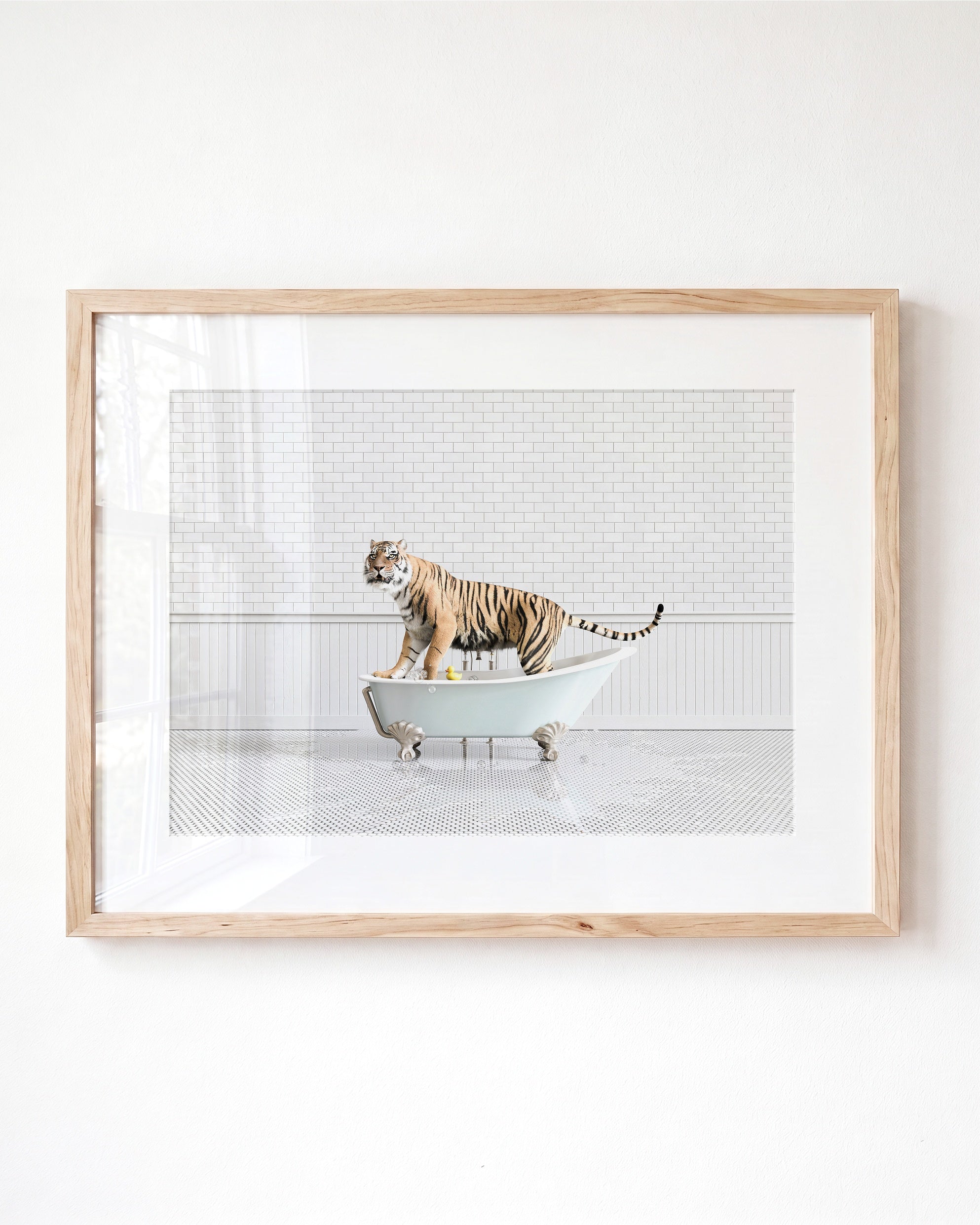 Animals in Bathtubs - Mix and Match Horizontal