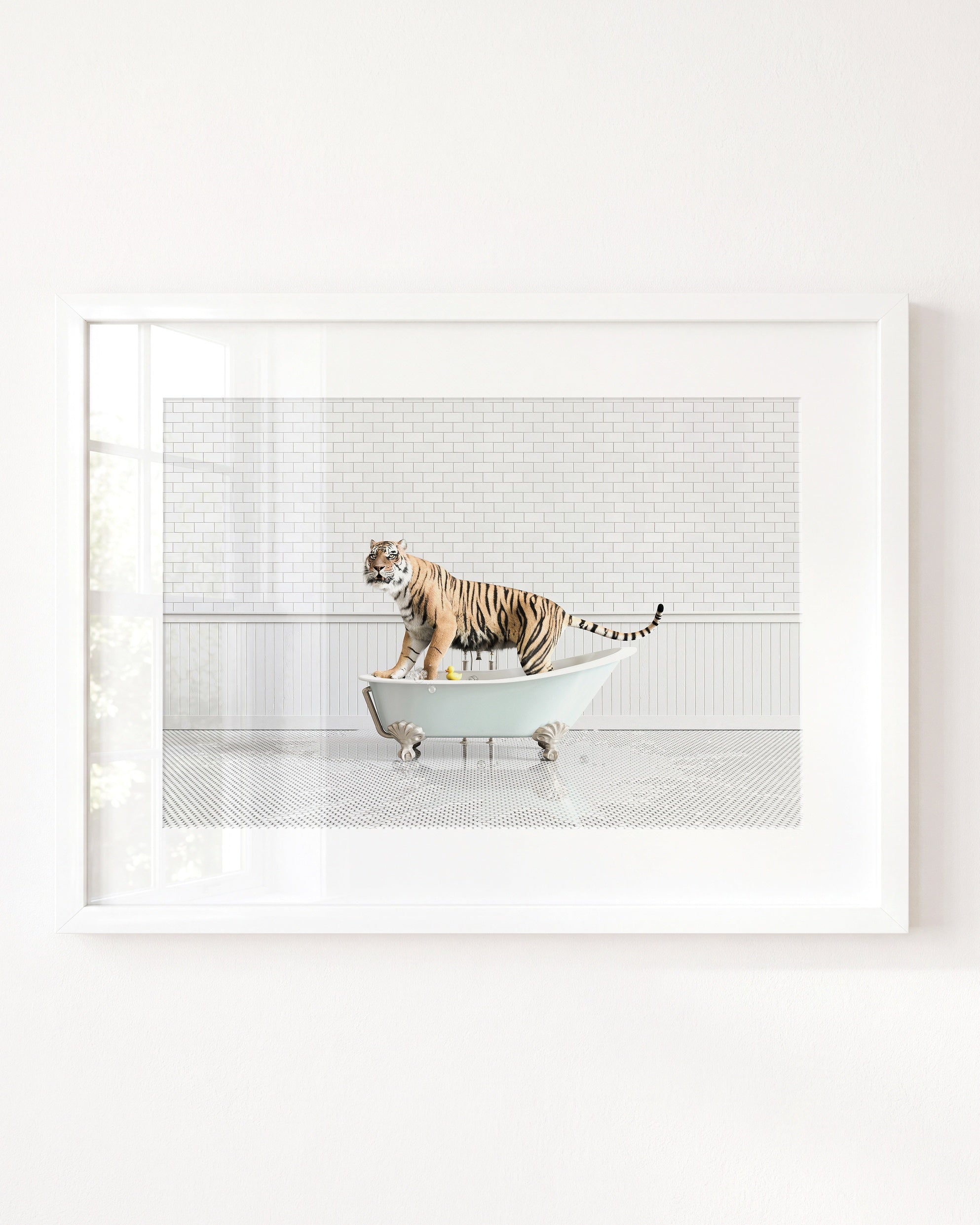Animals in Bathtubs - Mix and Match Horizontal