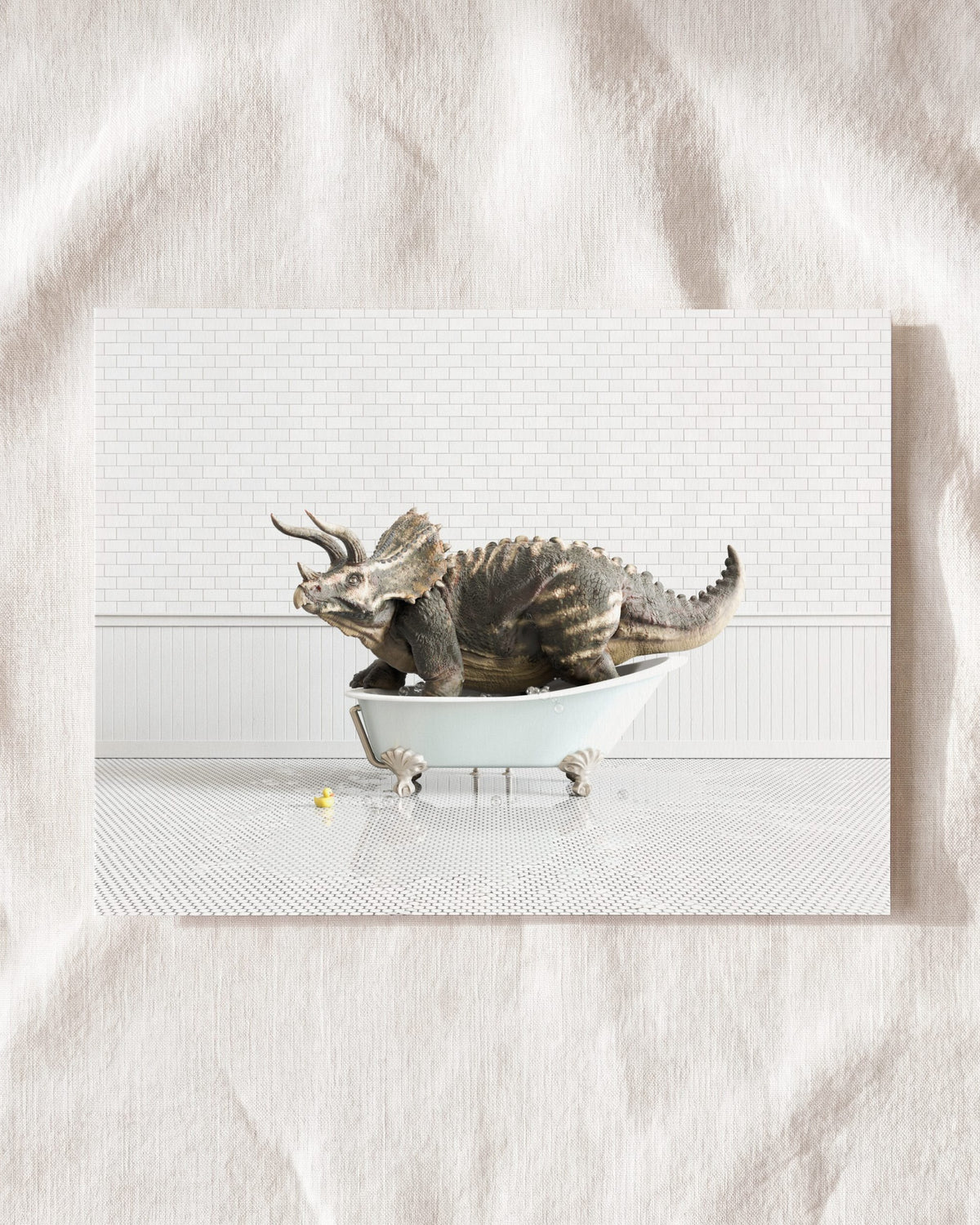 Animals in Bathtubs - Mix and Match Horizontal