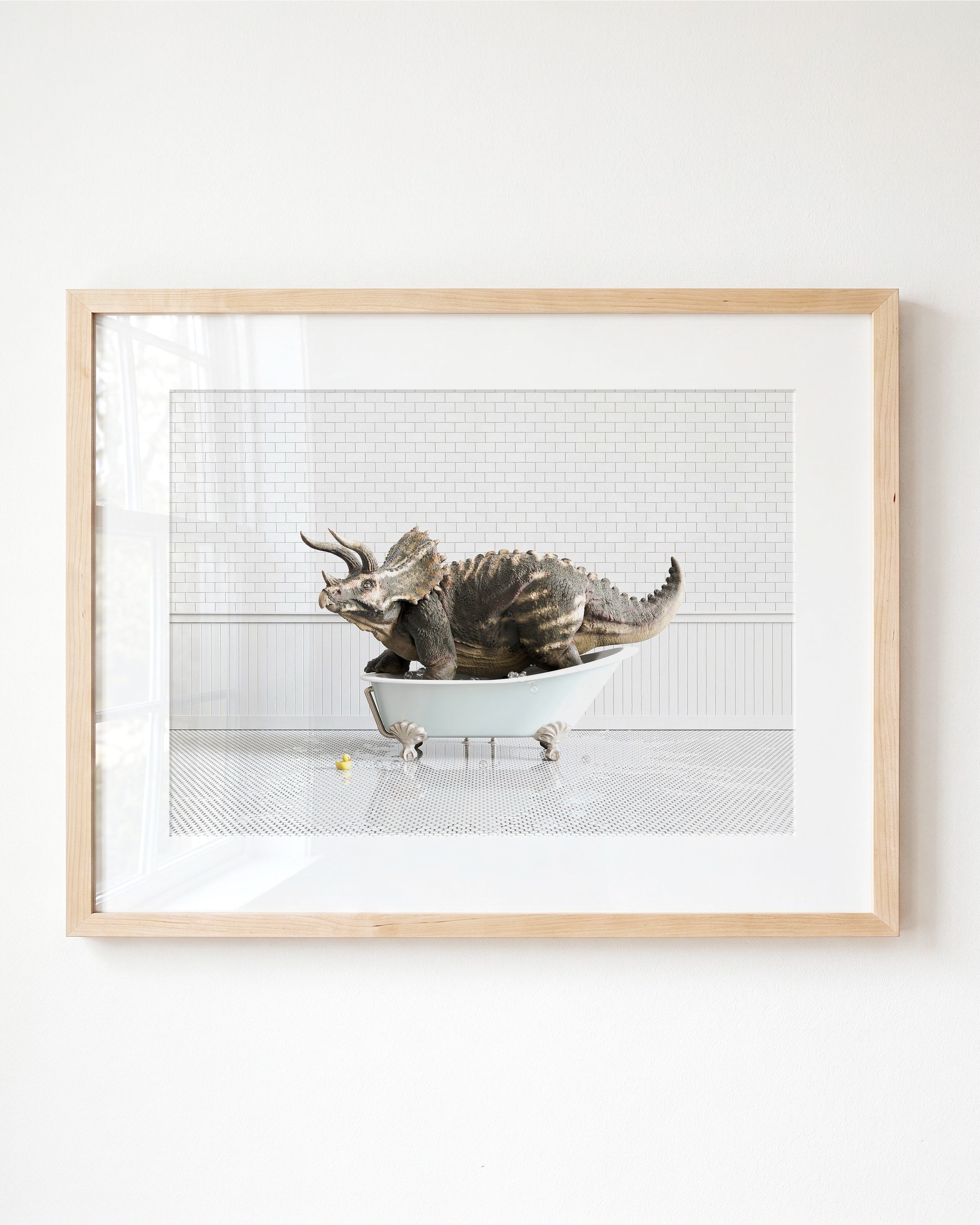 Animals in Bathtubs - Mix and Match Horizontal