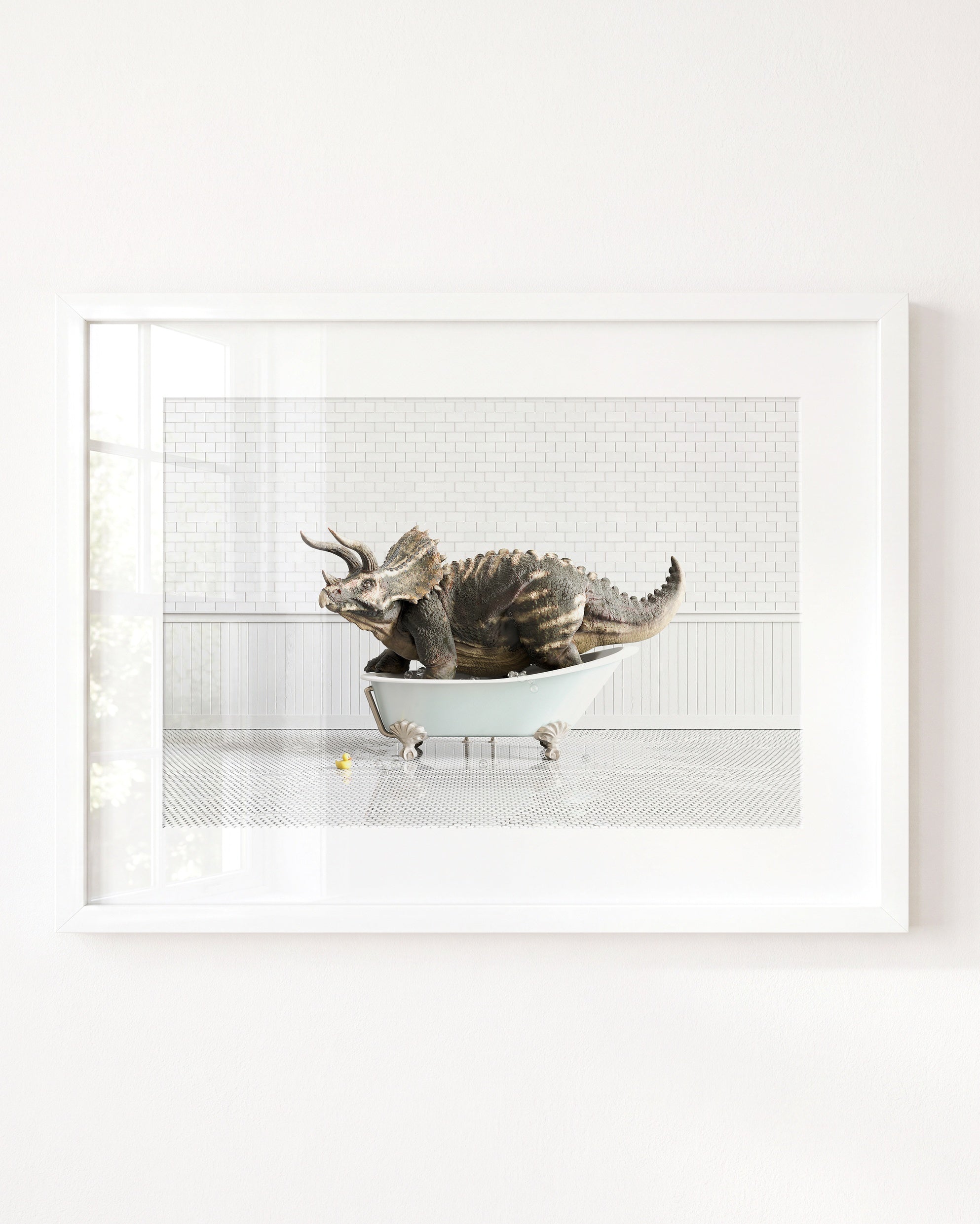 Animals in Bathtubs - Mix and Match Horizontal