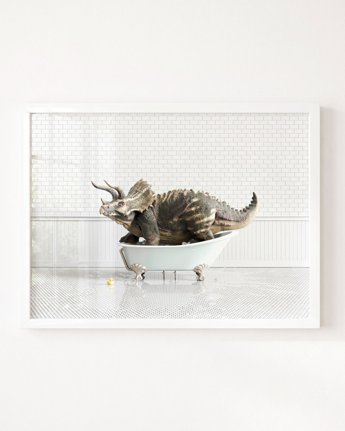 Animals in Bathtubs - Mix and Match Horizontal