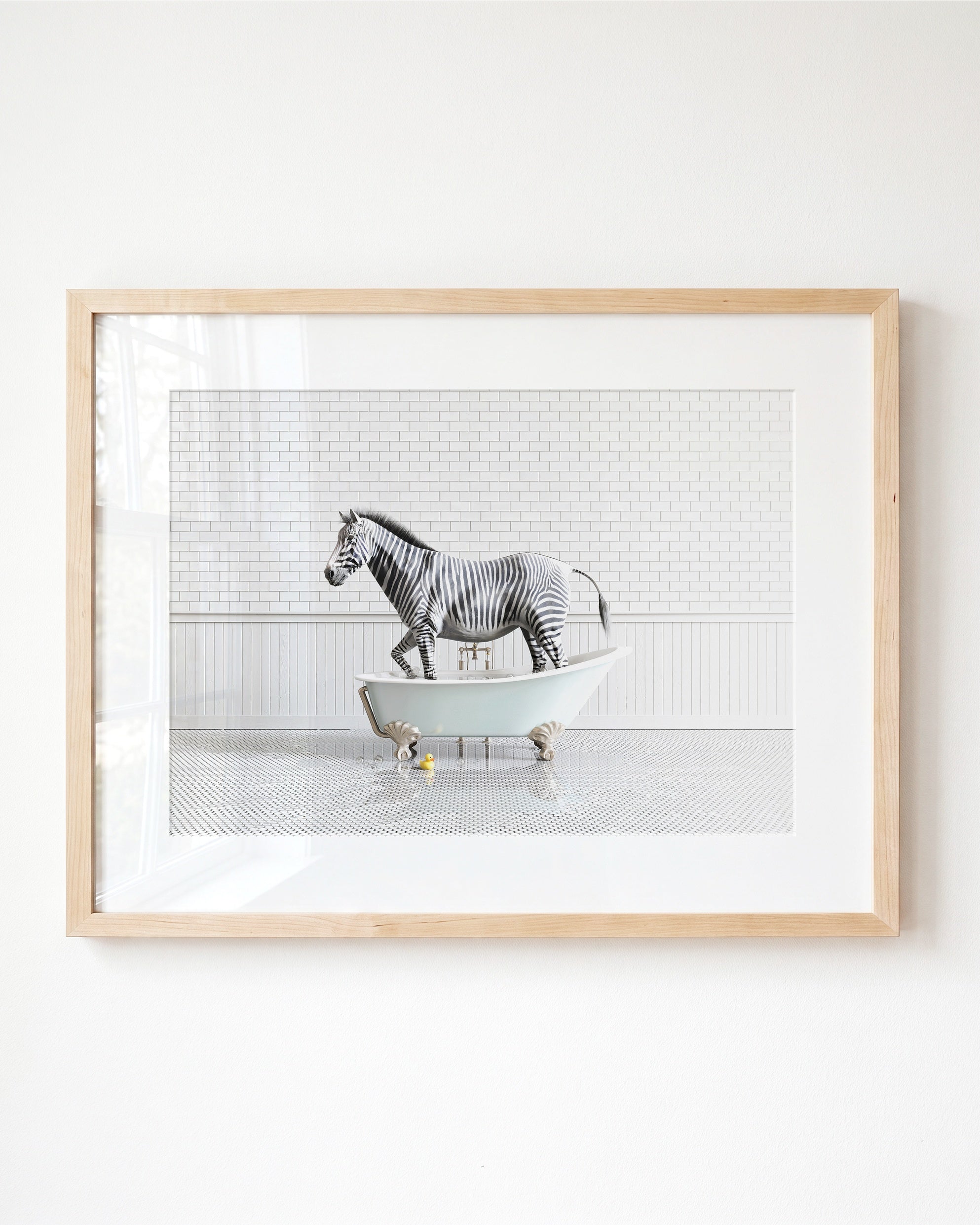 Animals in Bathtubs - Mix and Match Horizontal