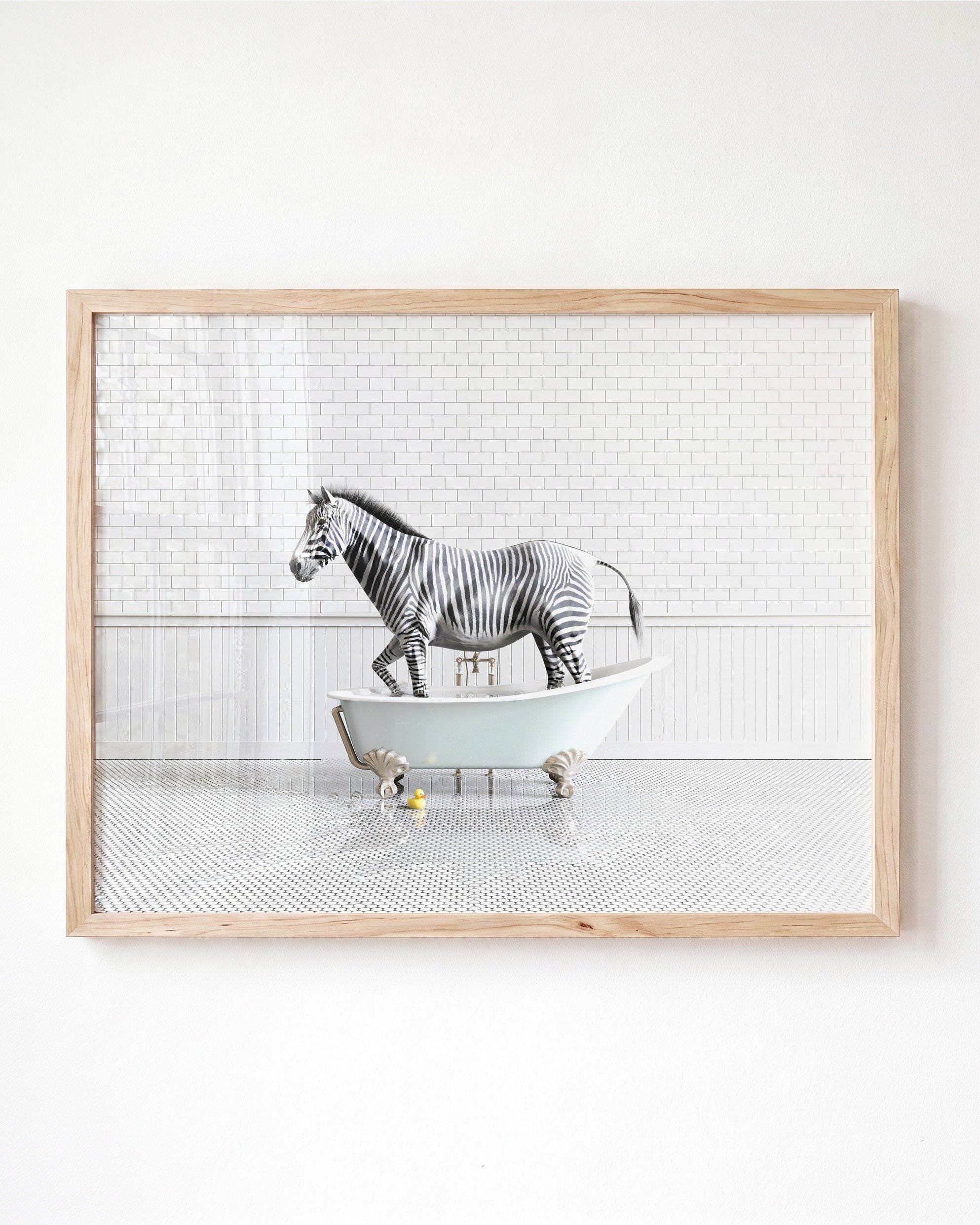 Animals in Bathtubs - Mix and Match Horizontal