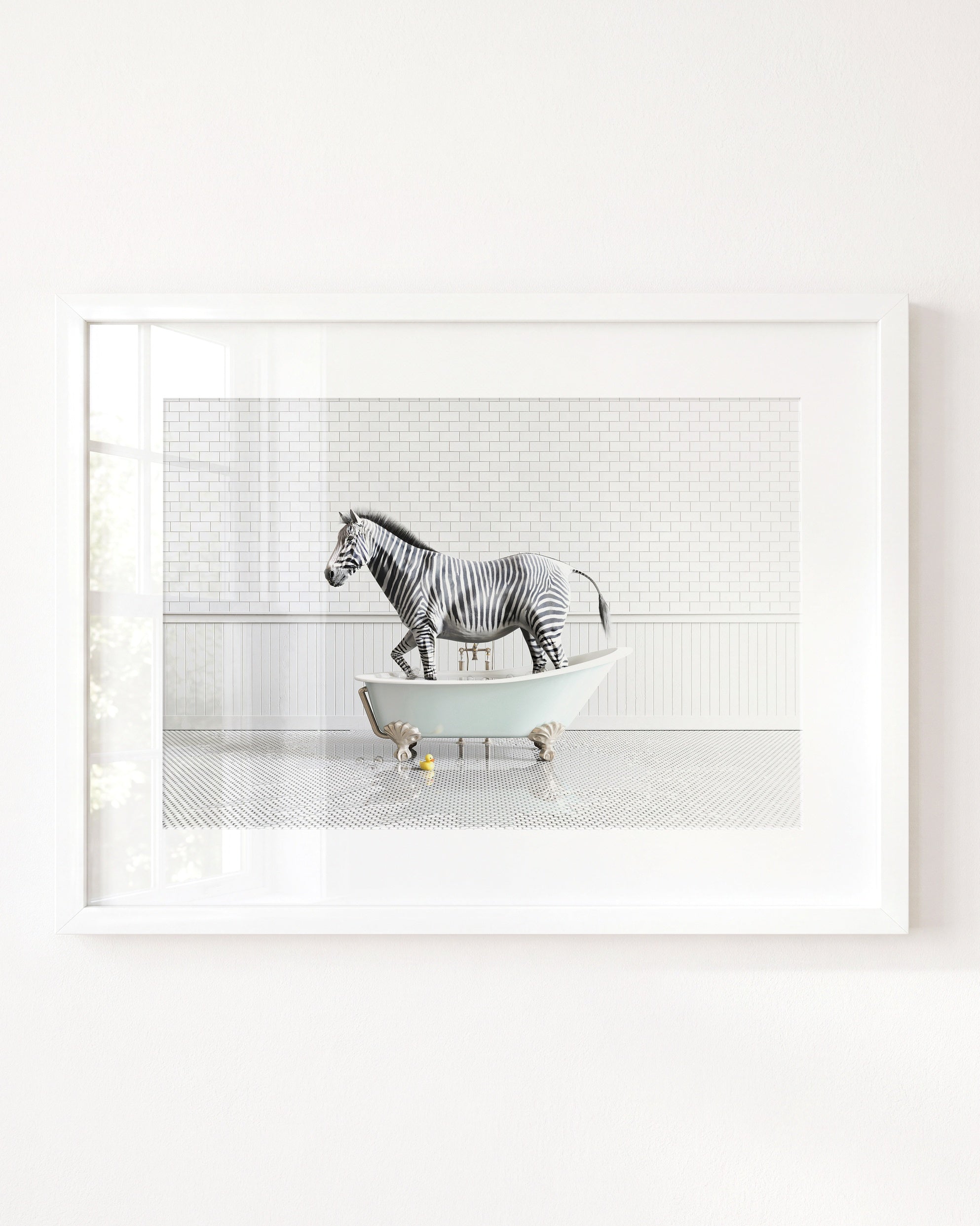 Animals in Bathtubs - Mix and Match Horizontal