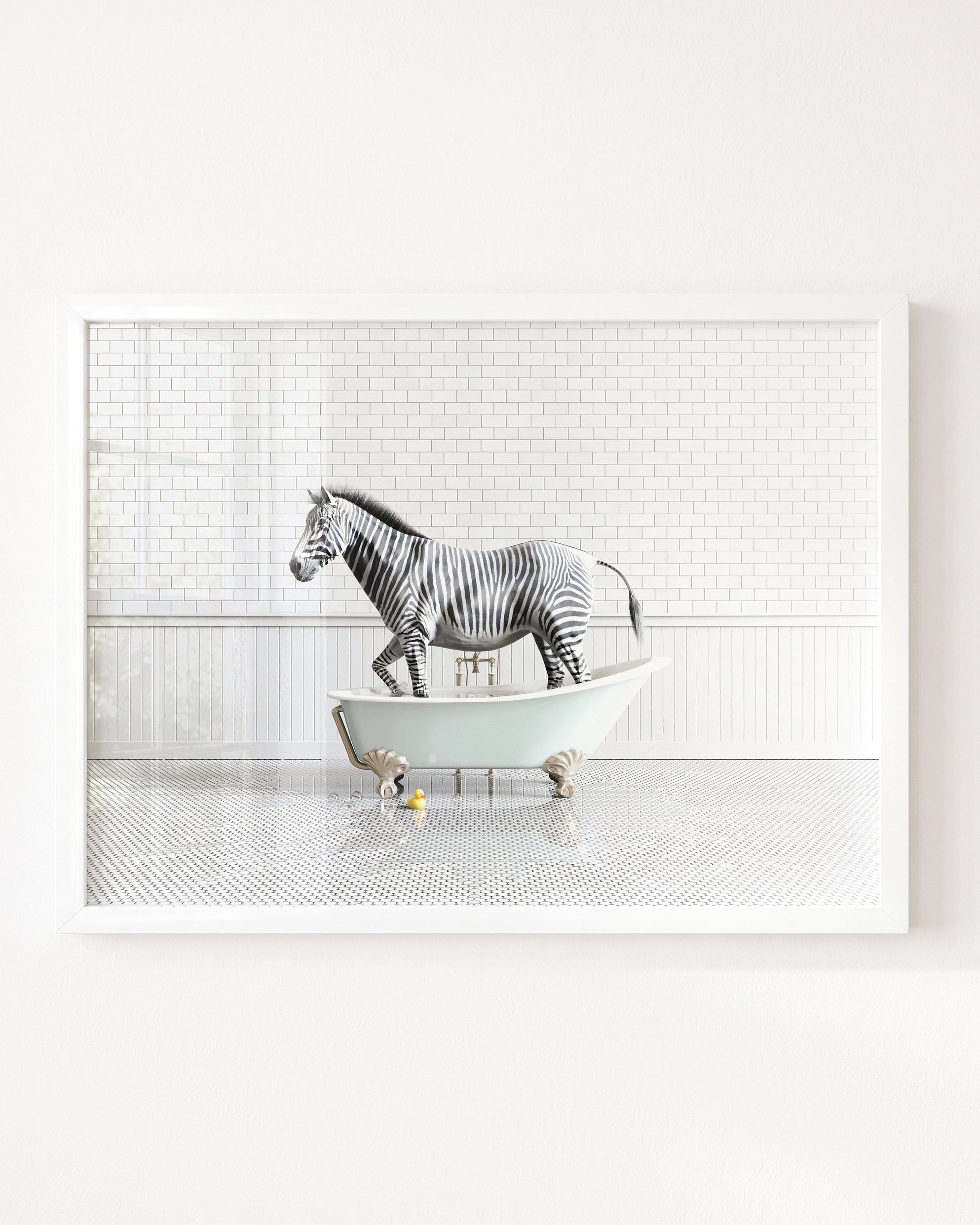 Animals in Bathtubs - Mix and Match Horizontal
