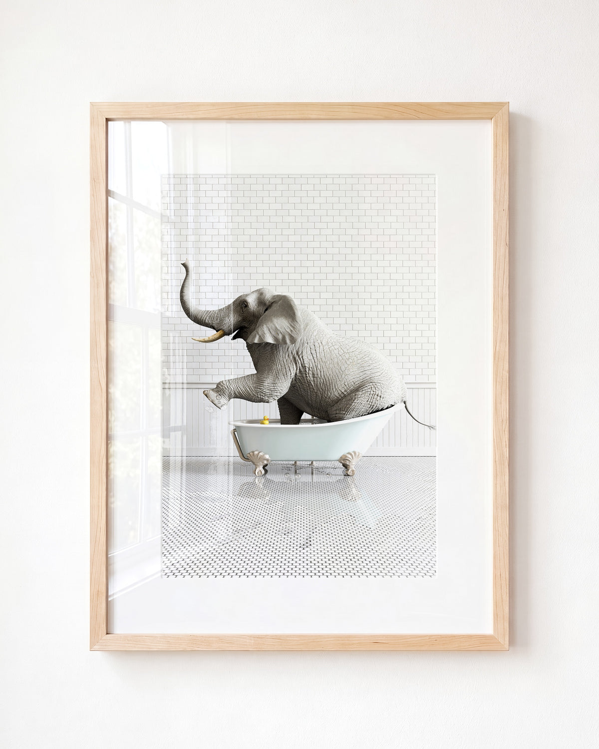 Animals in Bathtubs - Mix and Match Vertical