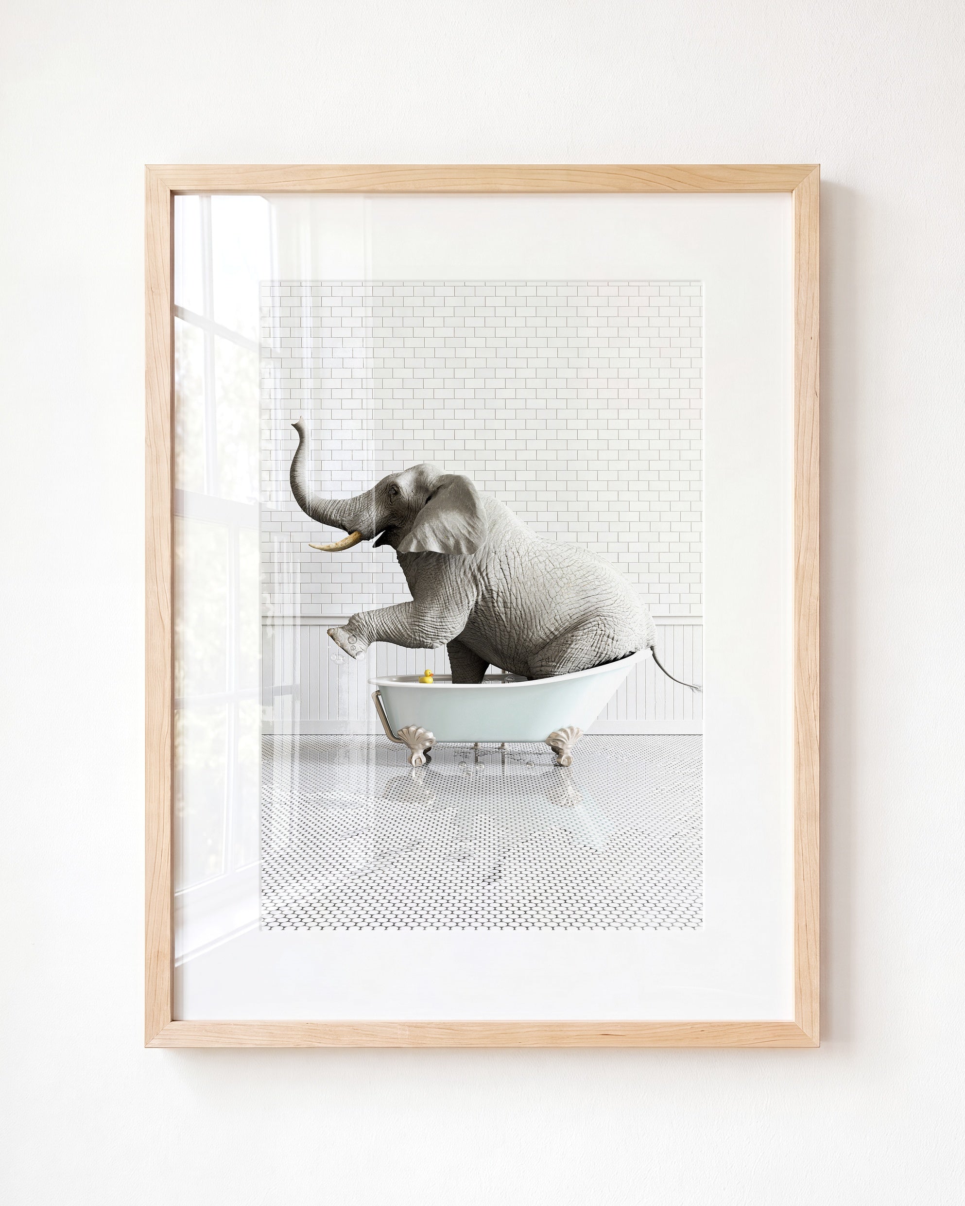 Animals in Bathtubs - Mix and Match Vertical