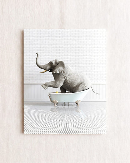 Animals in Bathtubs - Mix and Match Vertical