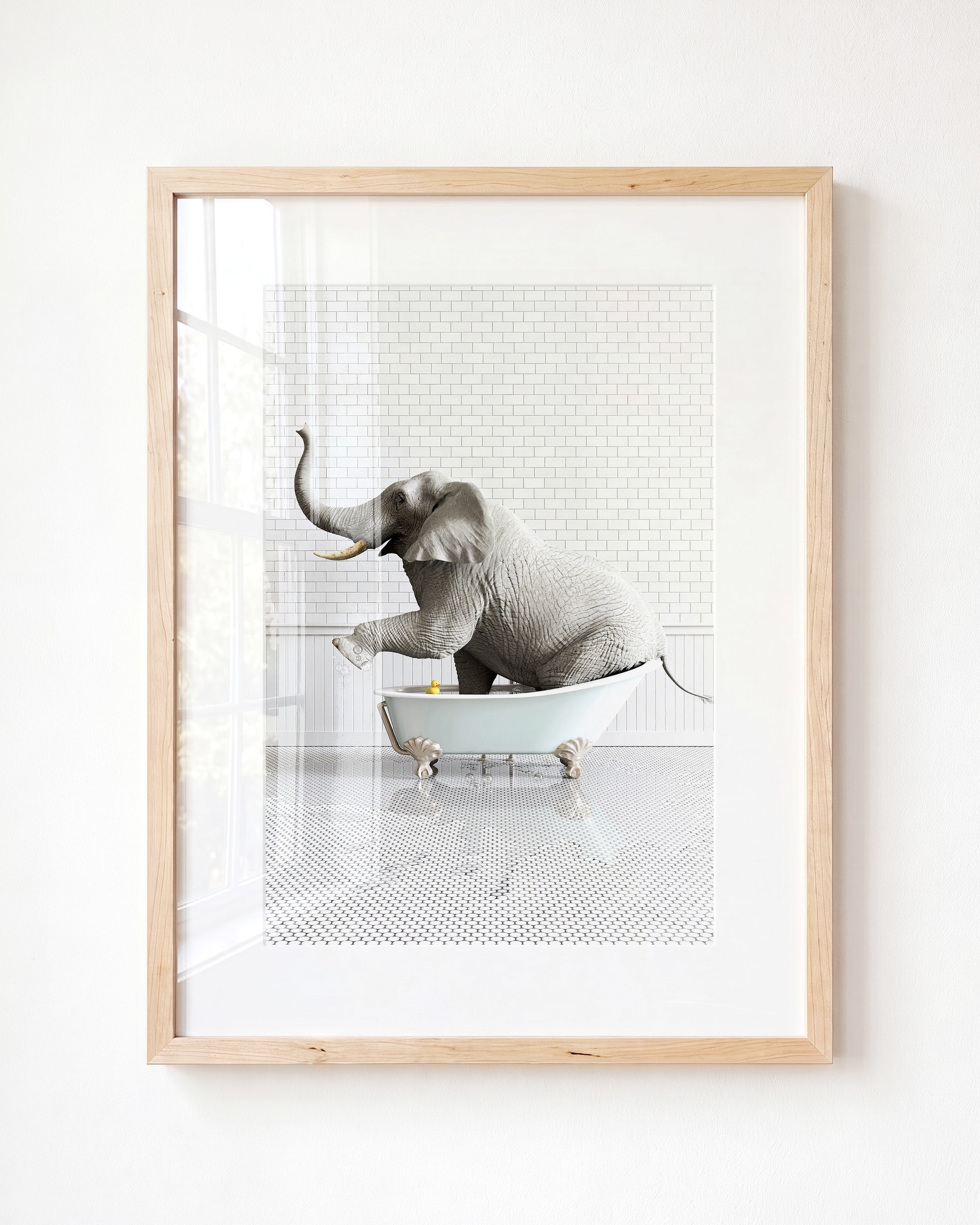 Animals in Bathtubs - Mix and Match Vertical