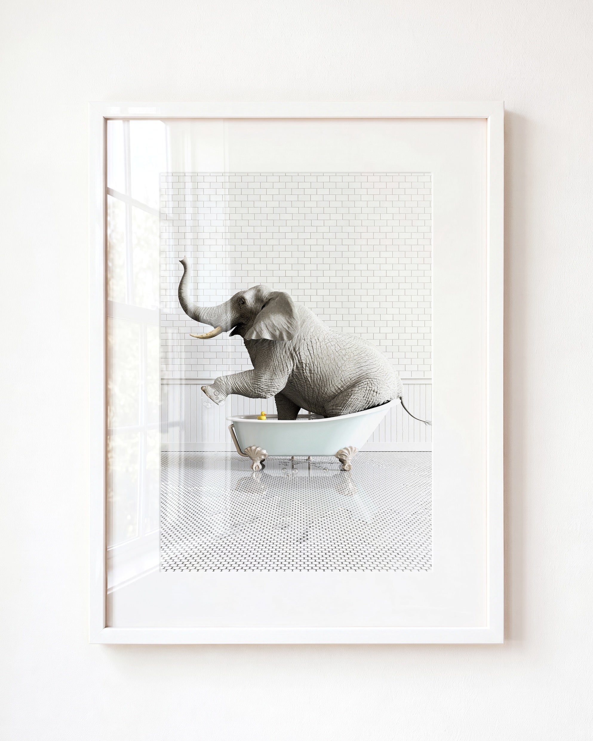 Animals in Bathtubs - Mix and Match Vertical