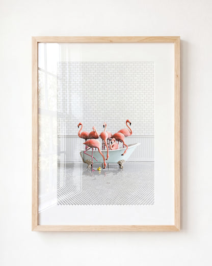 Animals in Bathtubs - Mix and Match Vertical