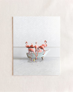 Animals in Bathtubs - Mix and Match Vertical