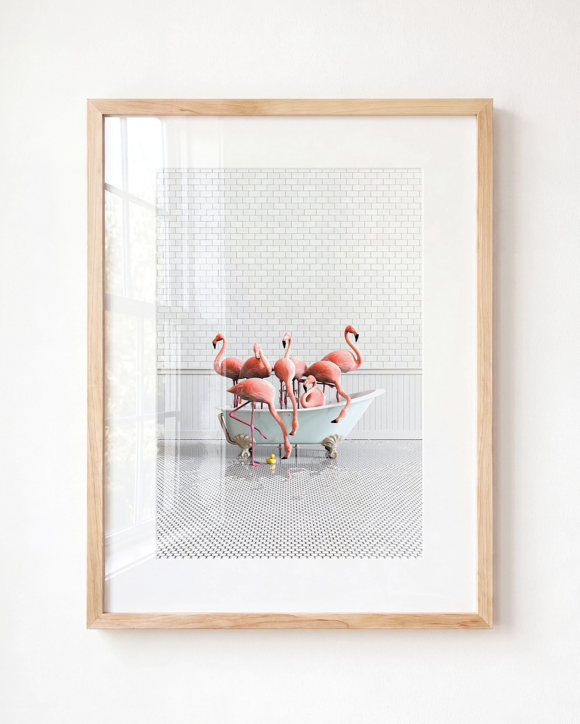 Animals in Bathtubs - Mix and Match Vertical