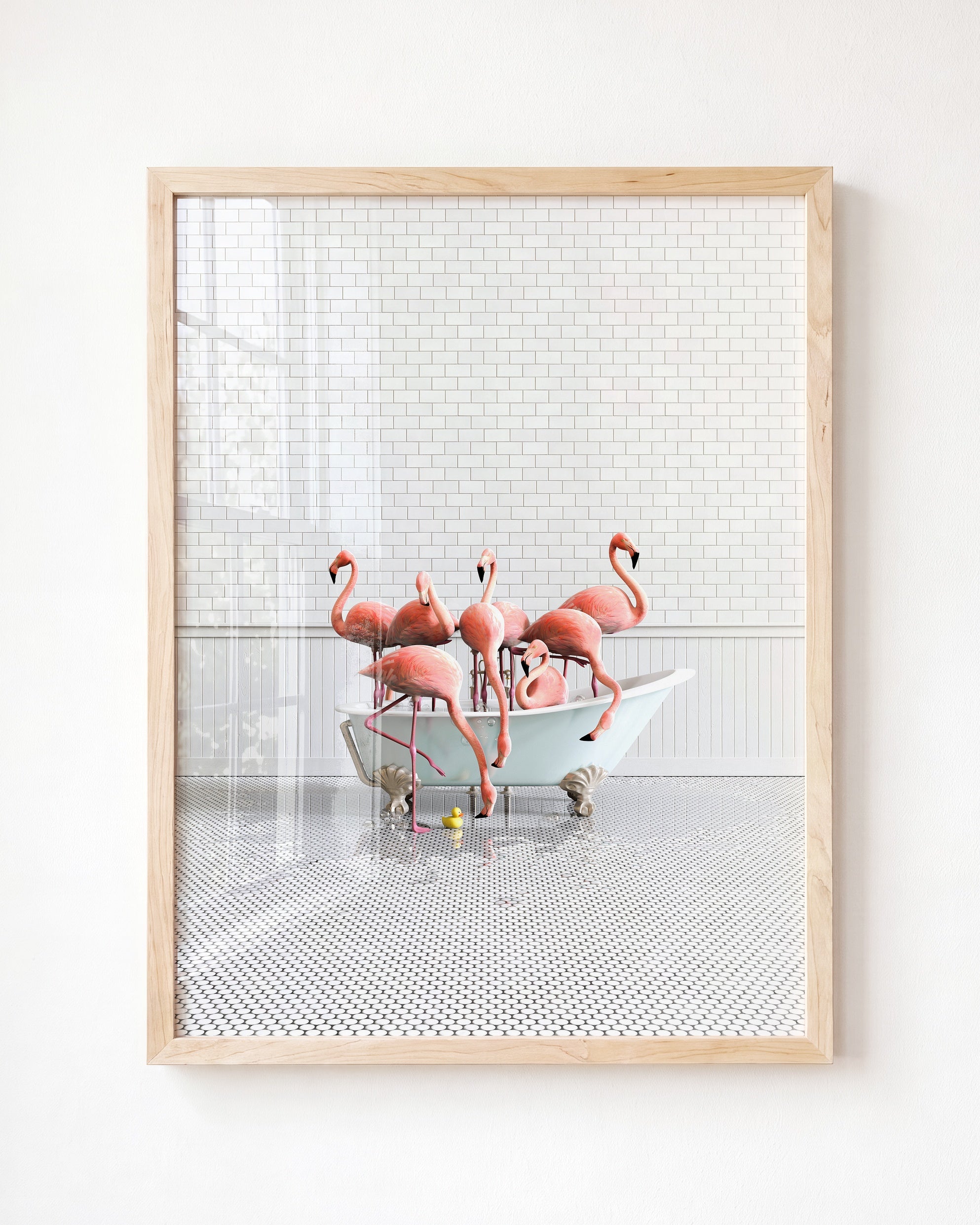 Animals in Bathtubs - Mix and Match Vertical