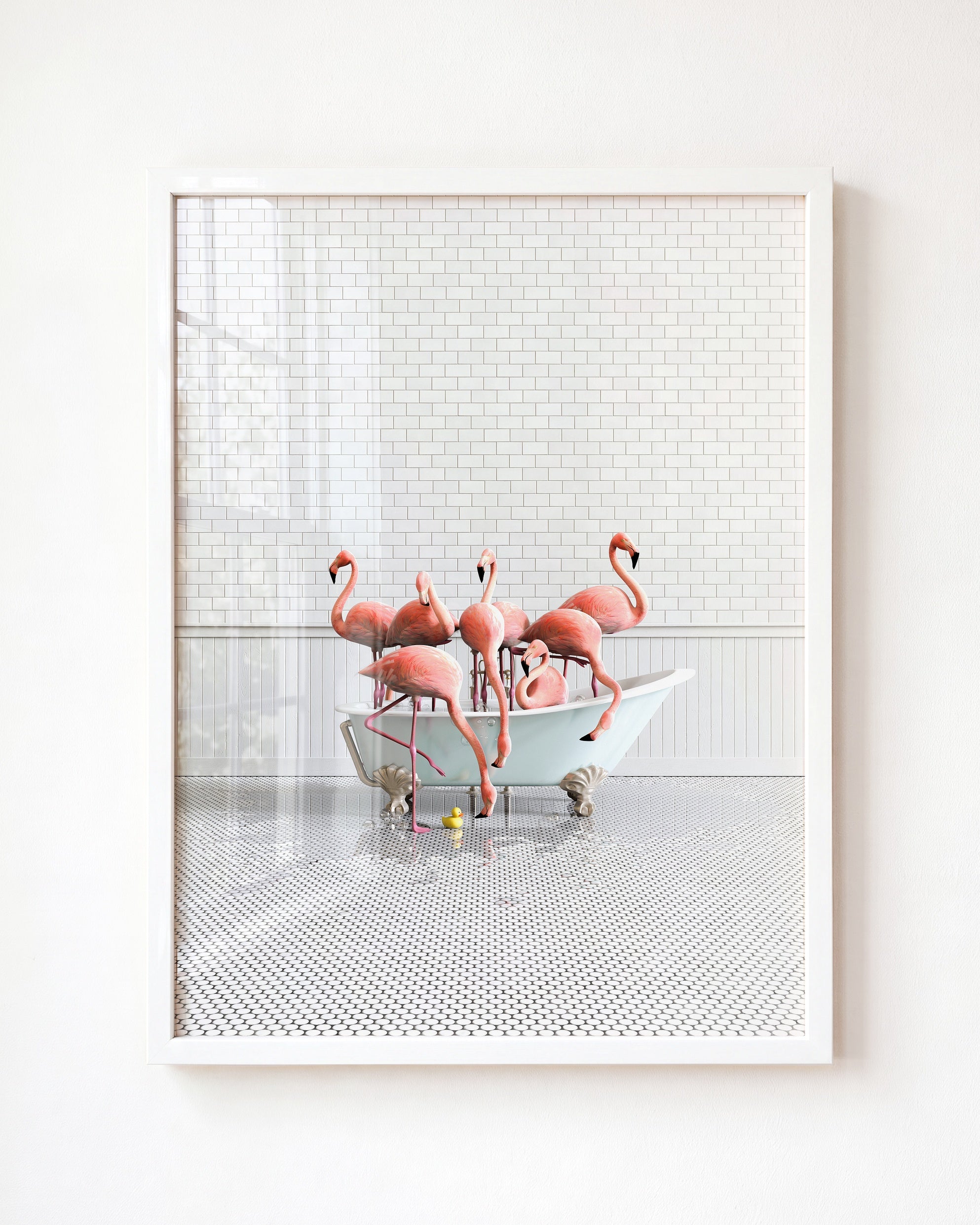 Animals in Bathtubs - Mix and Match Vertical