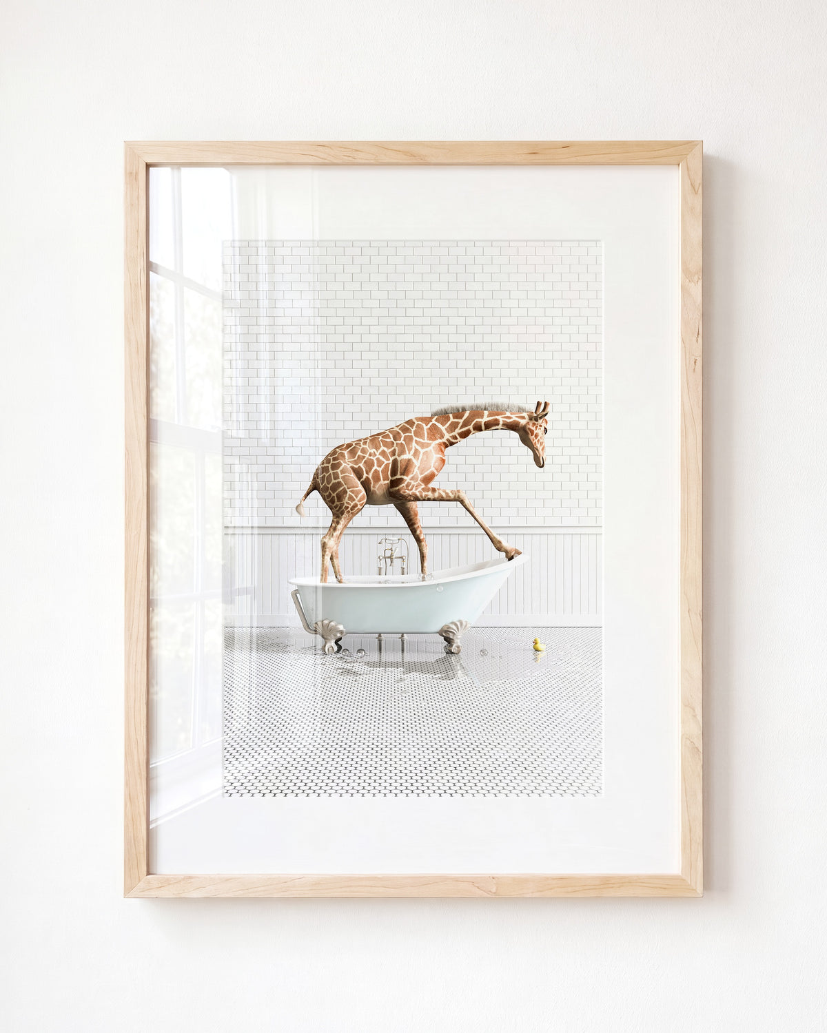 Animals in Bathtubs - Mix and Match Vertical