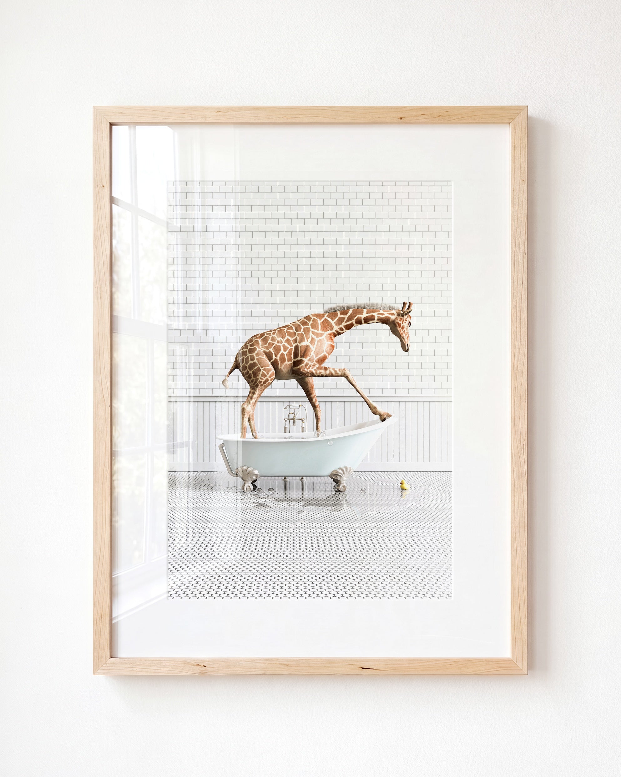 Animals in Bathtubs - Mix and Match Vertical