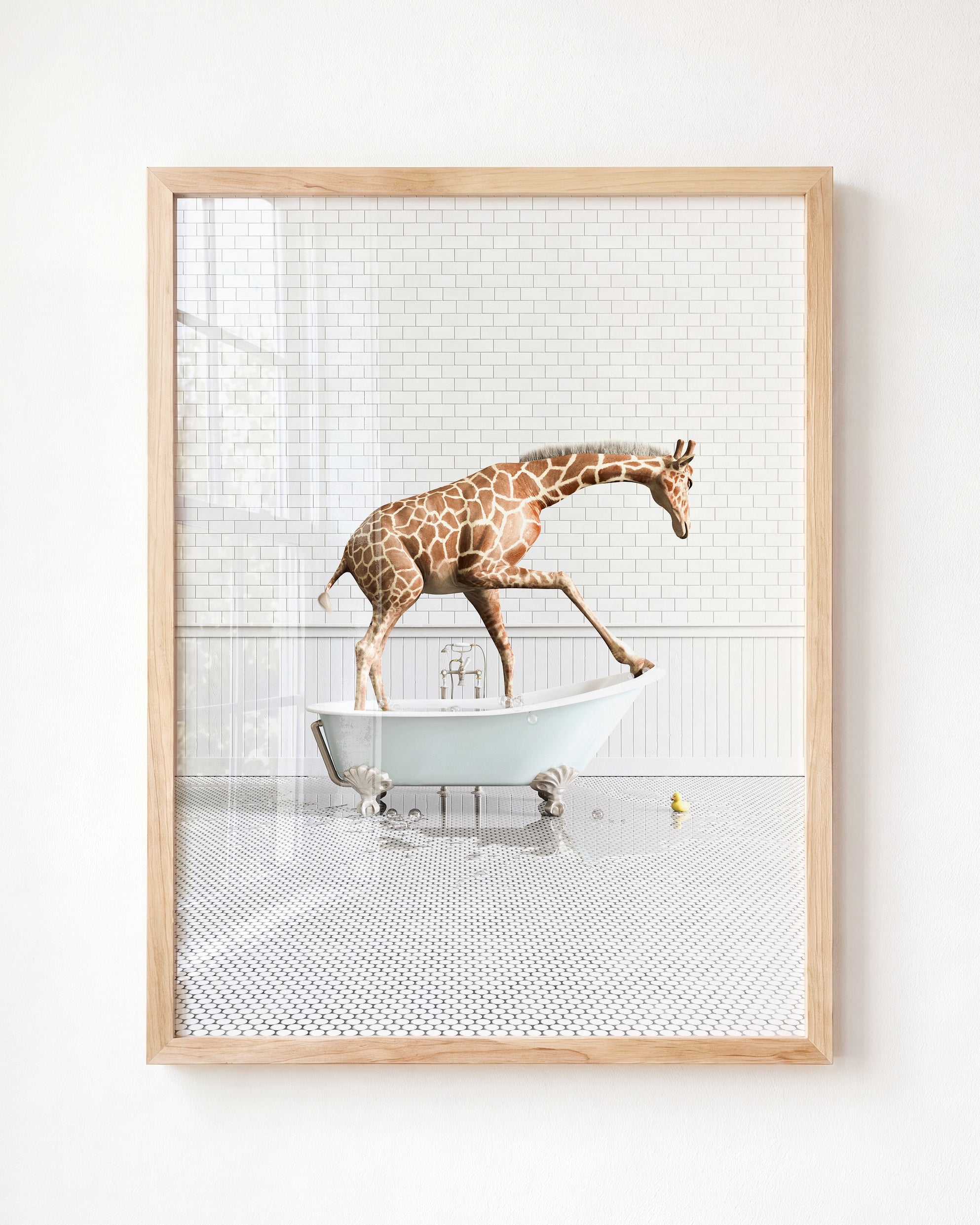 Animals in Bathtubs - Mix and Match Vertical