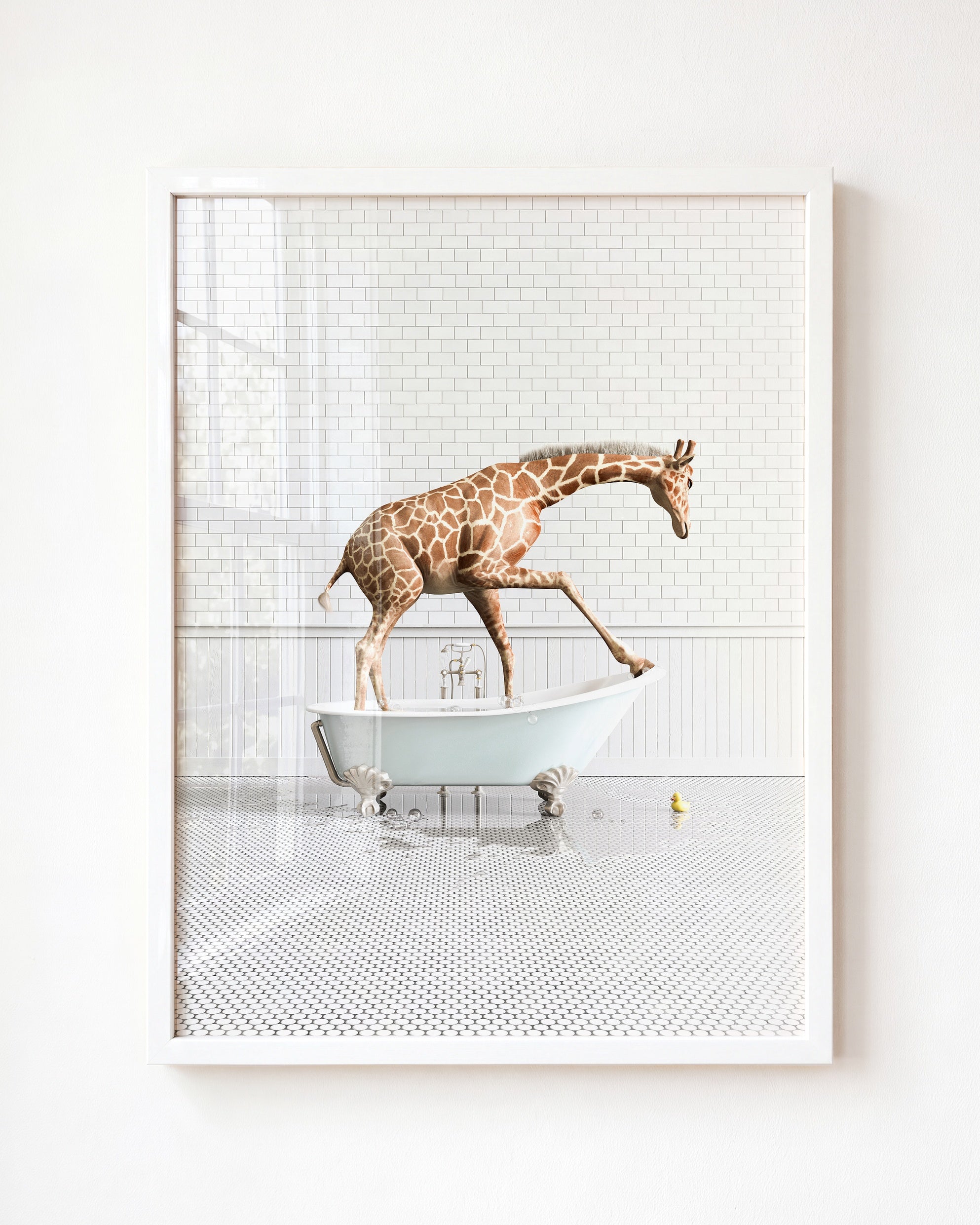 Animals in Bathtubs - Mix and Match Vertical