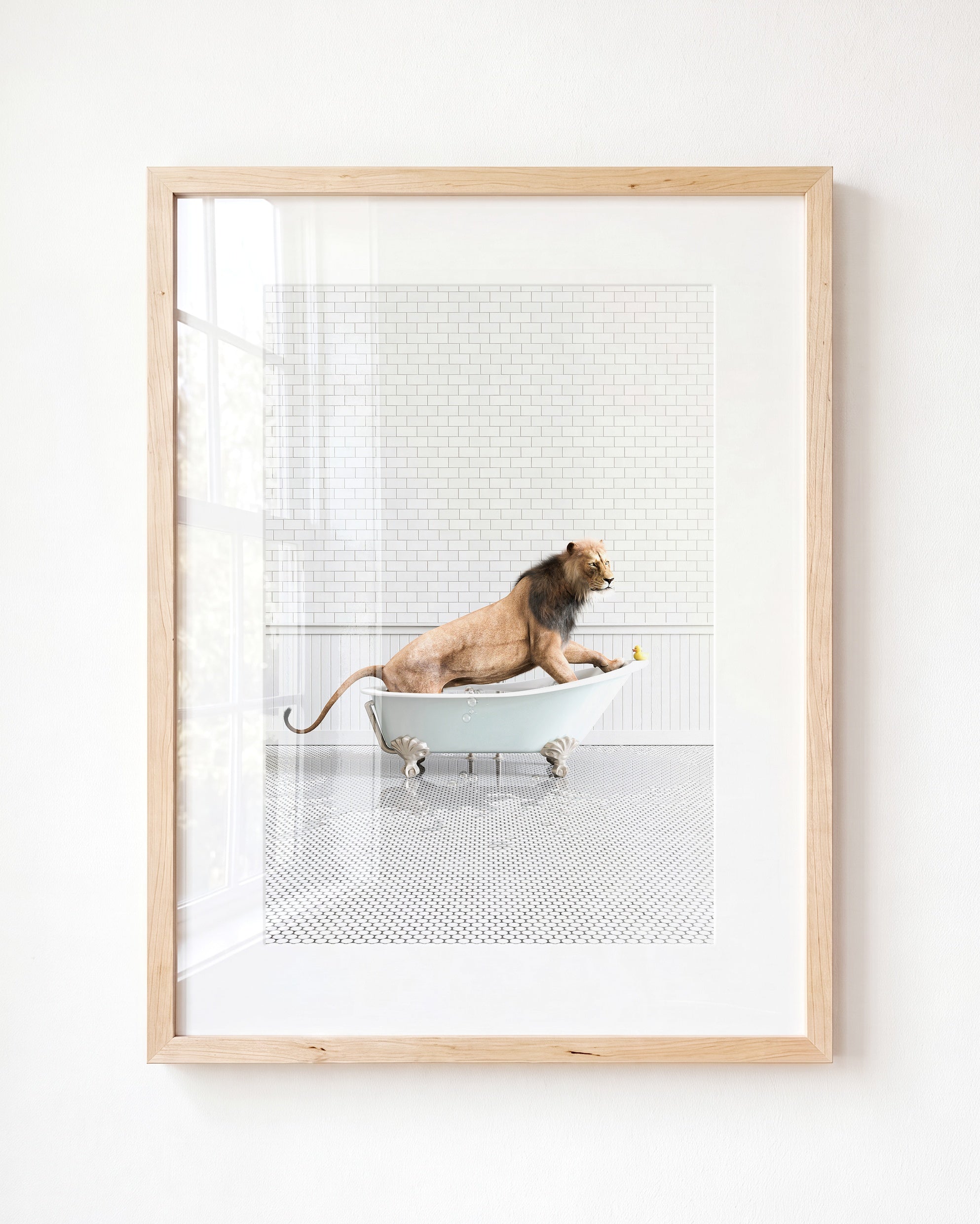 Animals in Bathtubs - Mix and Match Vertical