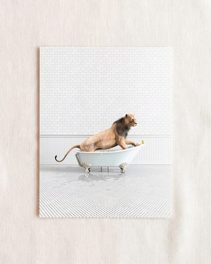 Animals in Bathtubs - Mix and Match Vertical