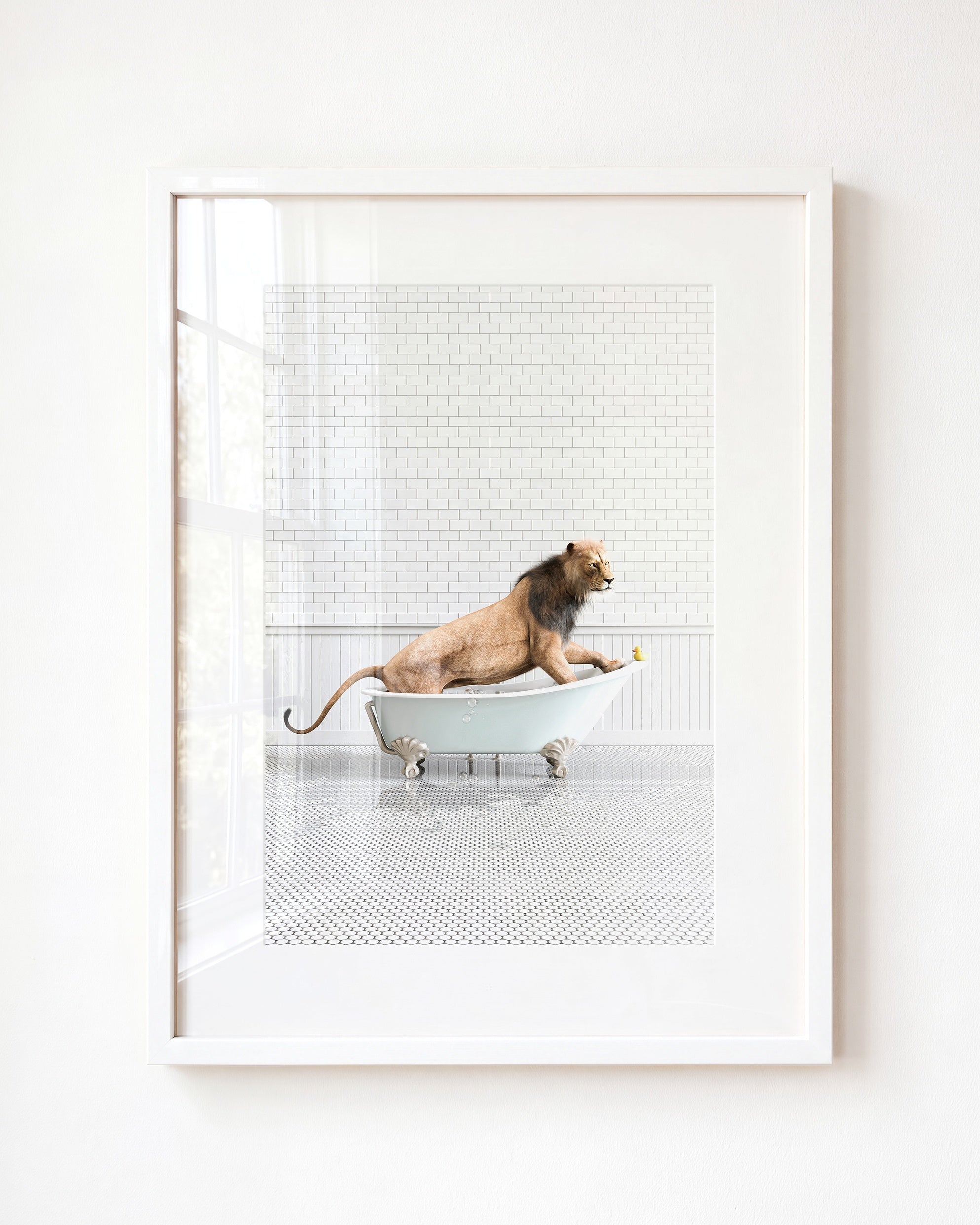 Animals in Bathtubs - Mix and Match Vertical