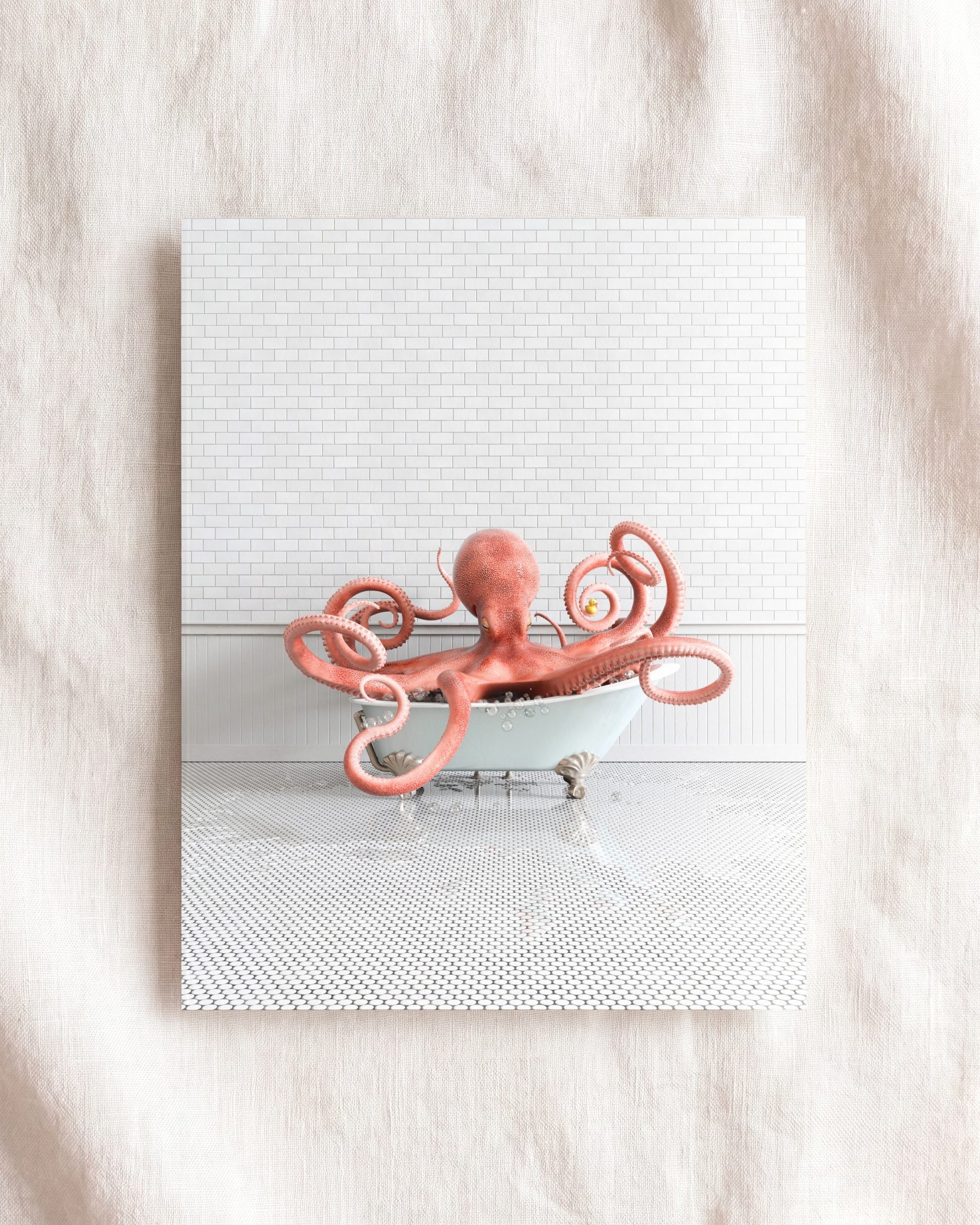 Animals in Bathtubs - Mix and Match Vertical
