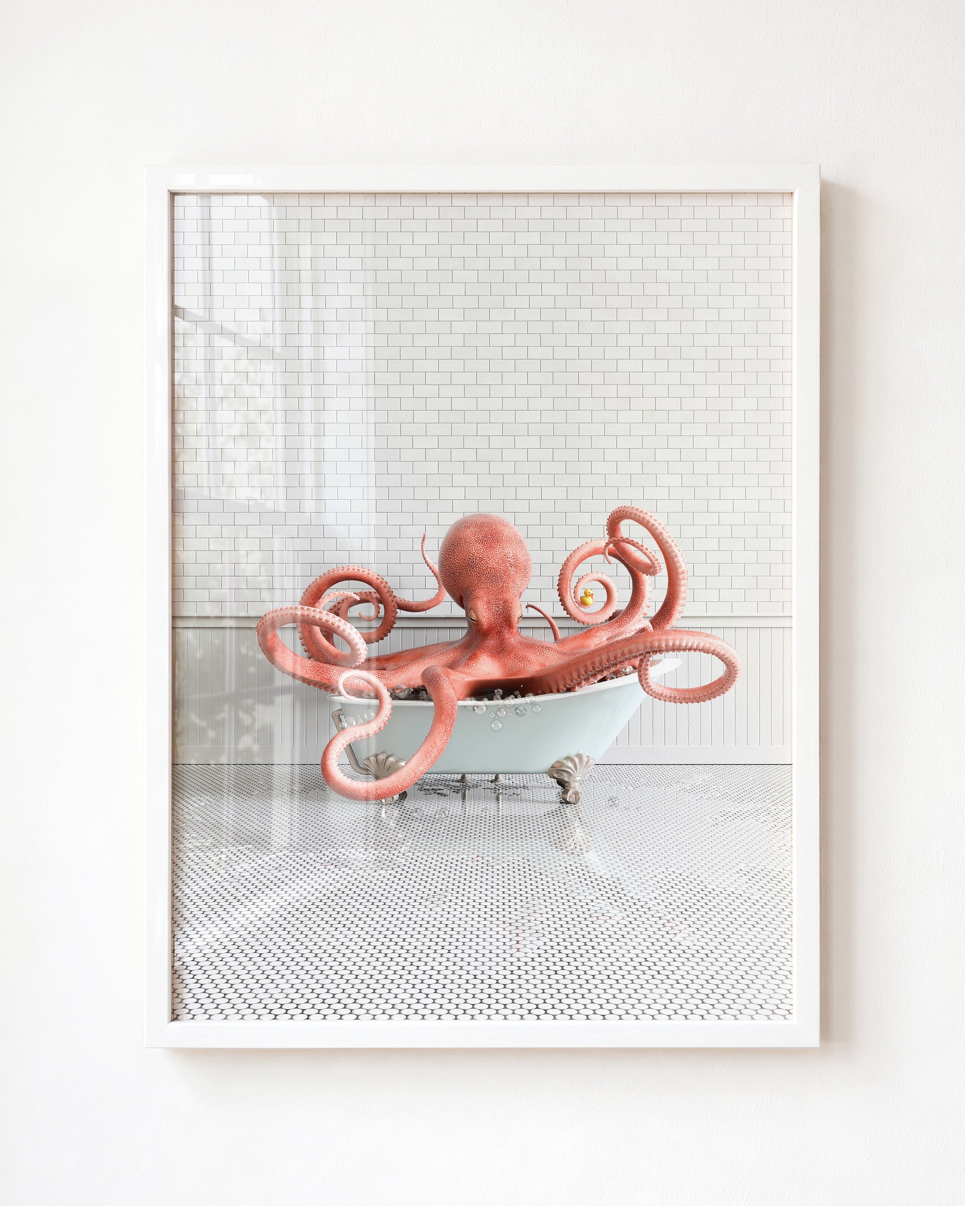 Animals in Bathtubs - Mix and Match Vertical
