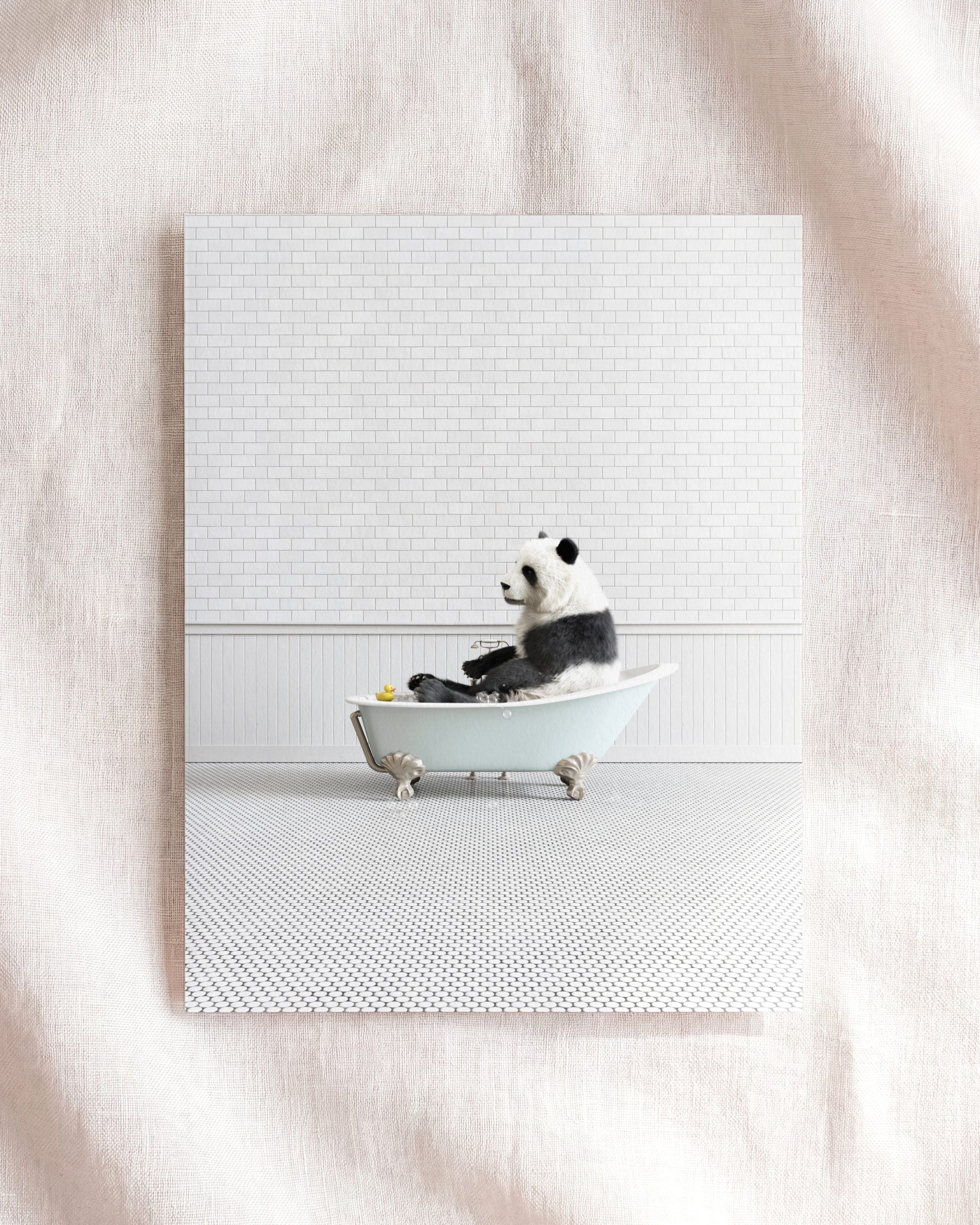 Animals in Bathtubs - Mix and Match Vertical