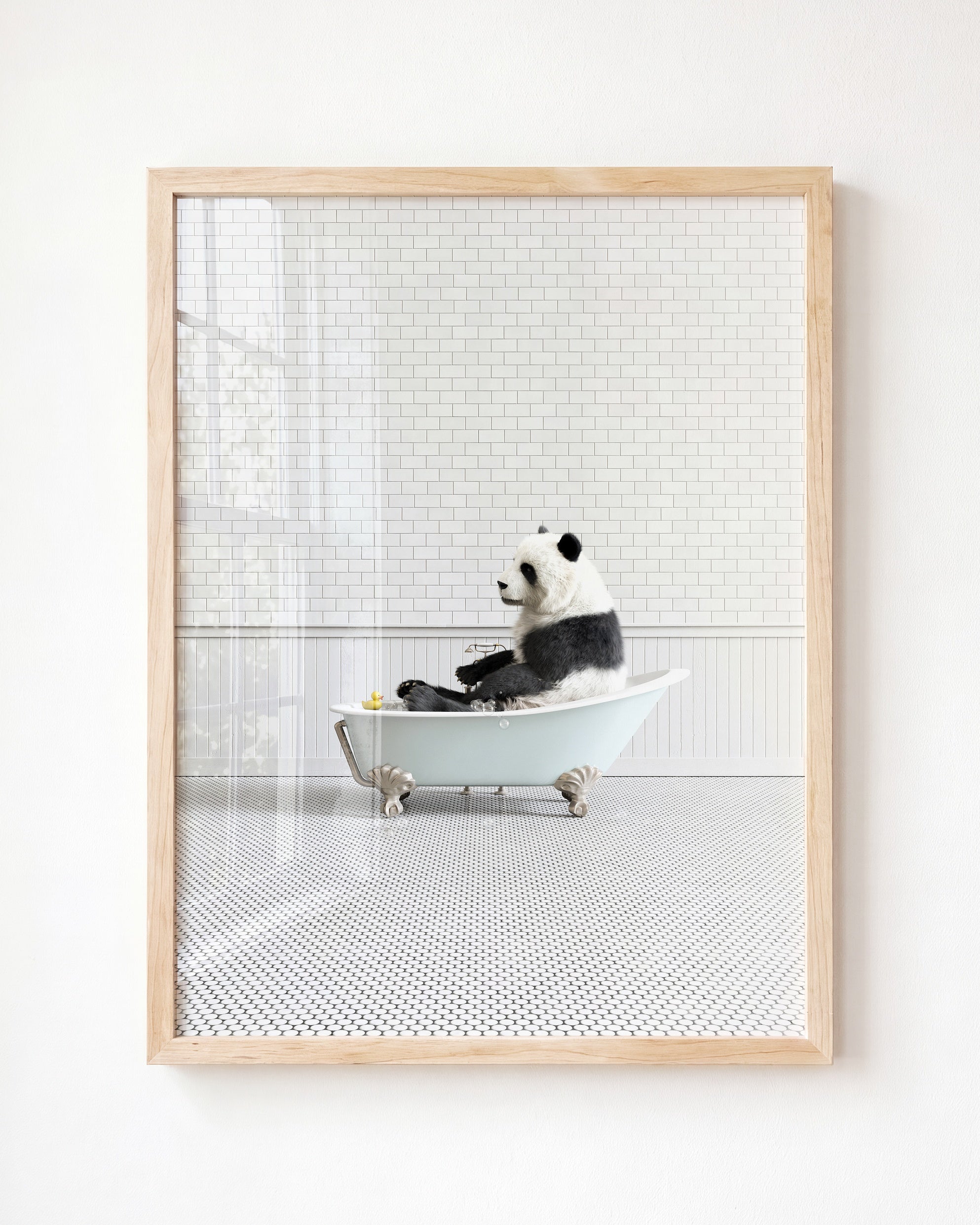 Animals in Bathtubs - Mix and Match Vertical