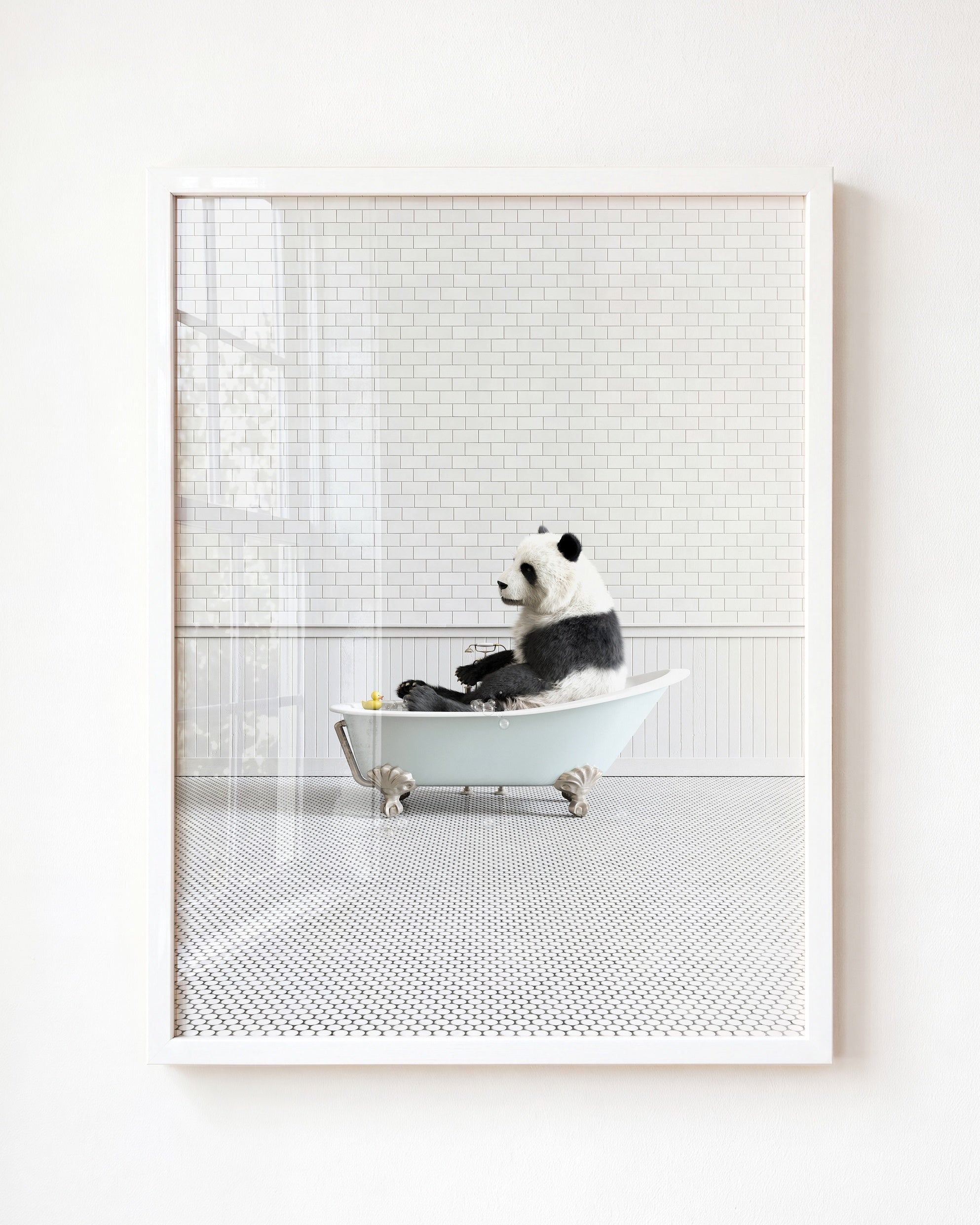 Animals in Bathtubs - Mix and Match Vertical