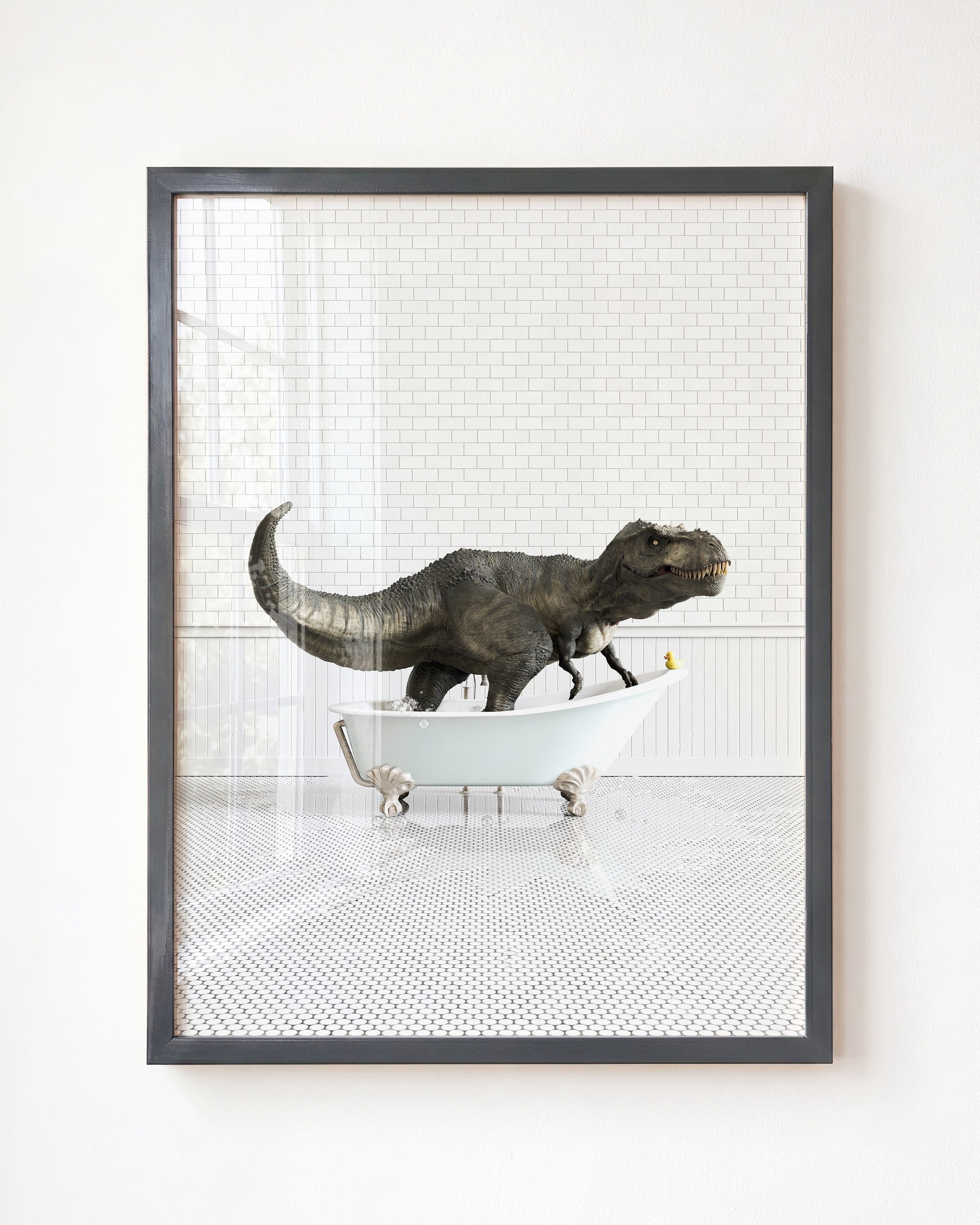 Animals in Bathtubs - Mix and Match Vertical