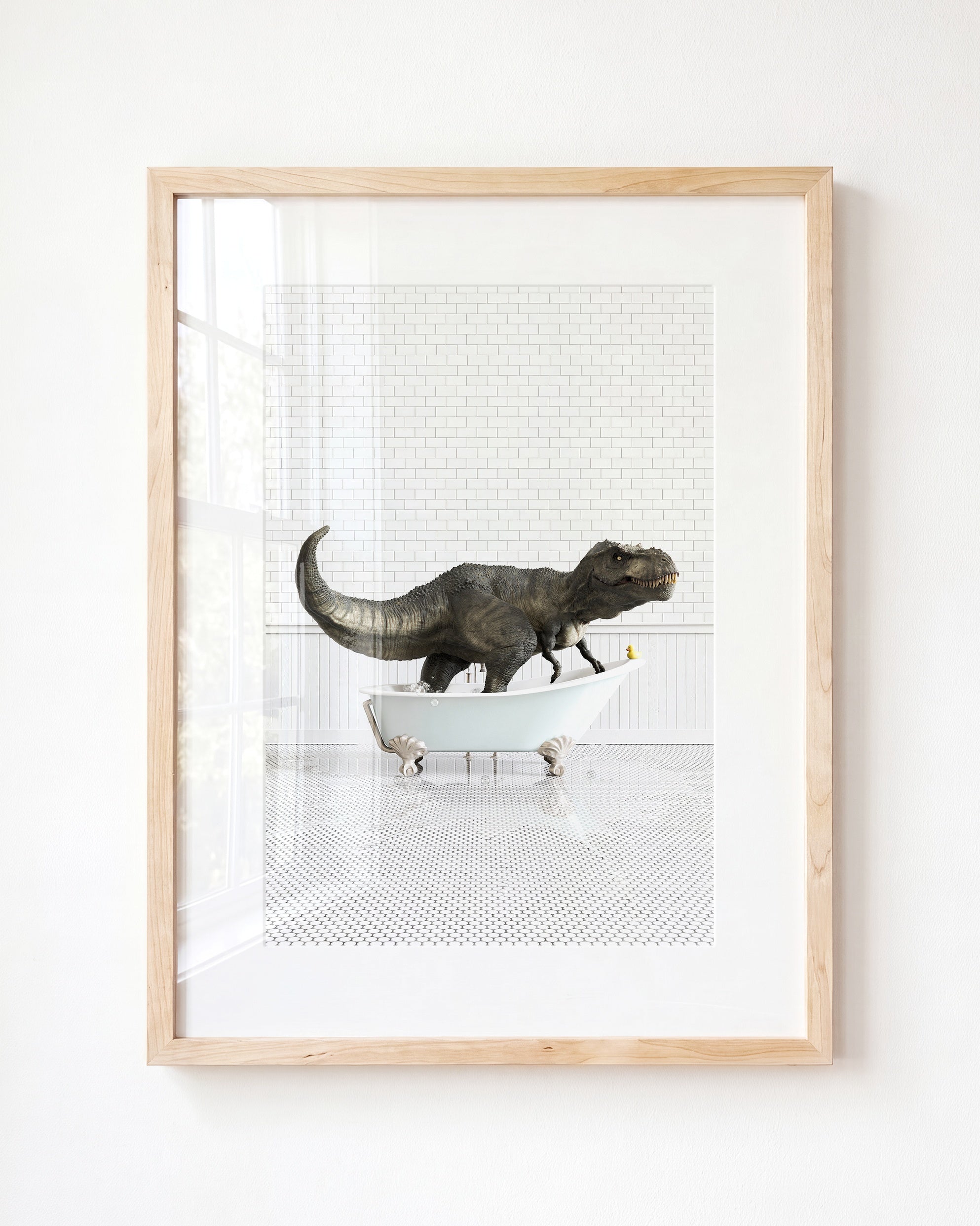 Animals in Bathtubs - Mix and Match Vertical