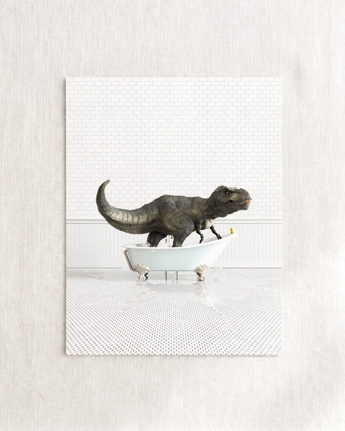 Animals in Bathtubs - Mix and Match Vertical