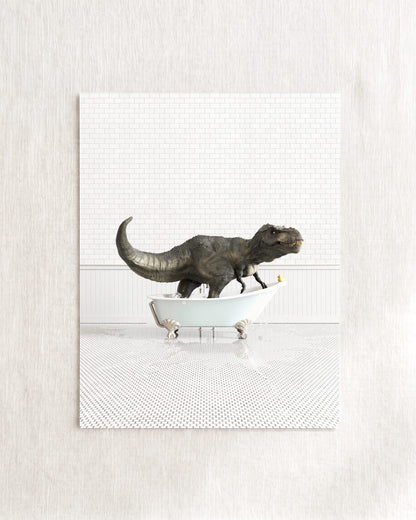 Animals in Bathtubs - Mix and Match Vertical