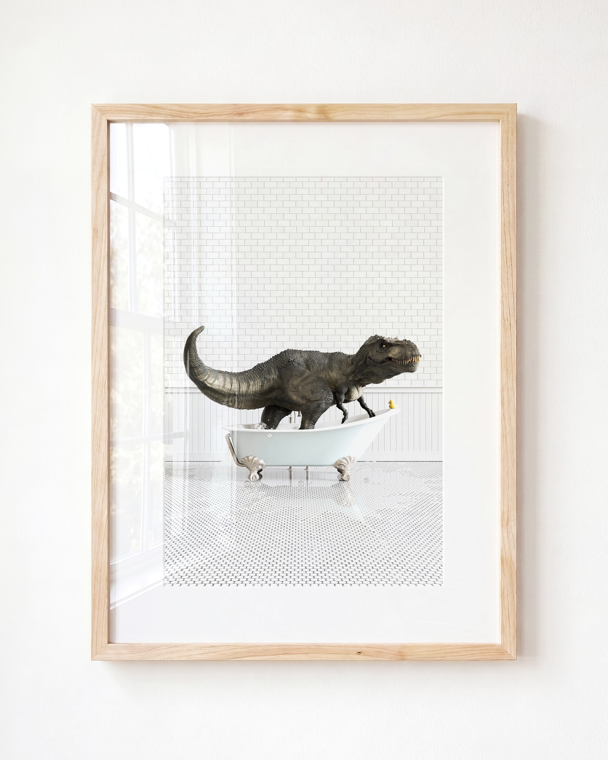 Animals in Bathtubs - Mix and Match Vertical