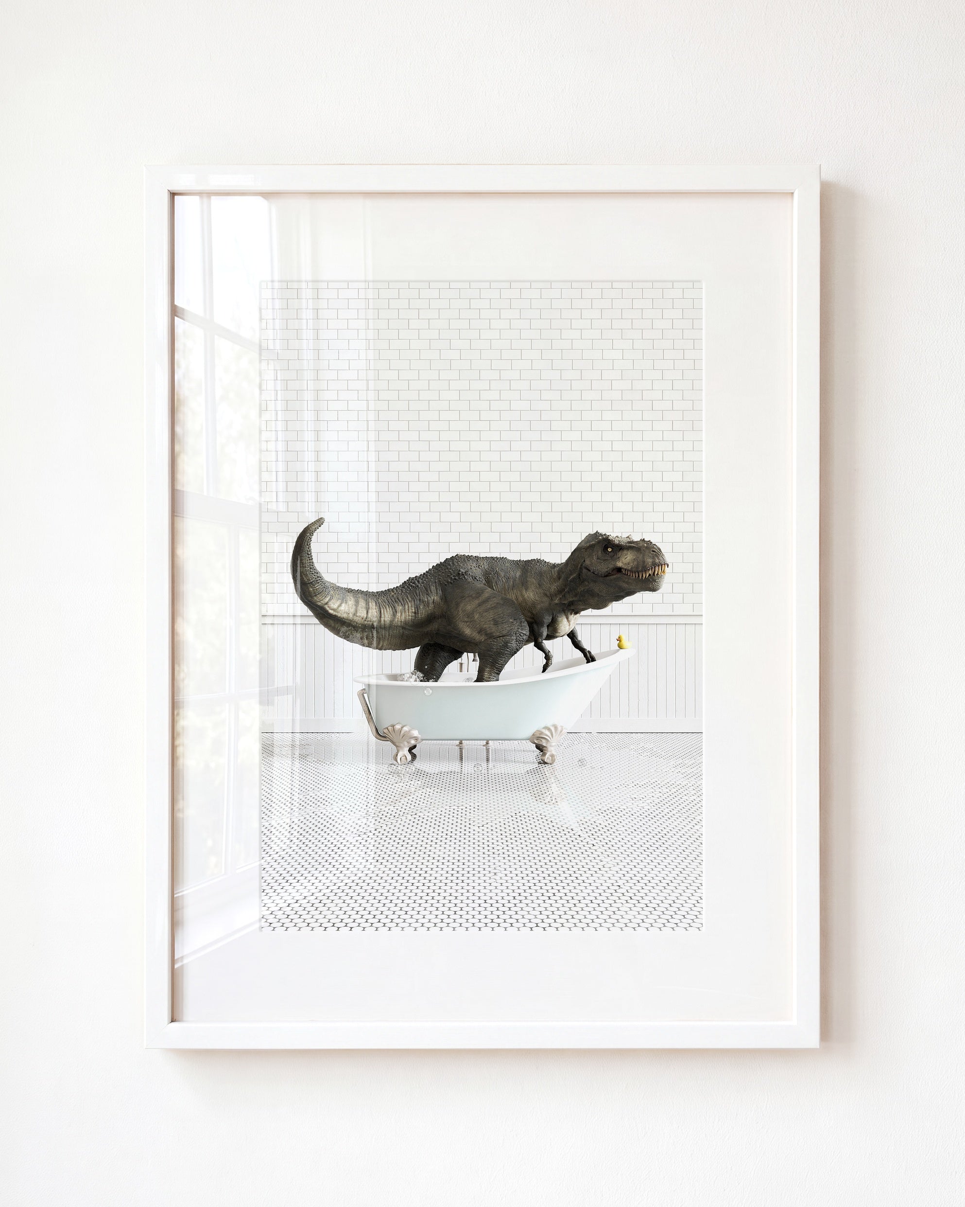 Animals in Bathtubs - Mix and Match Vertical