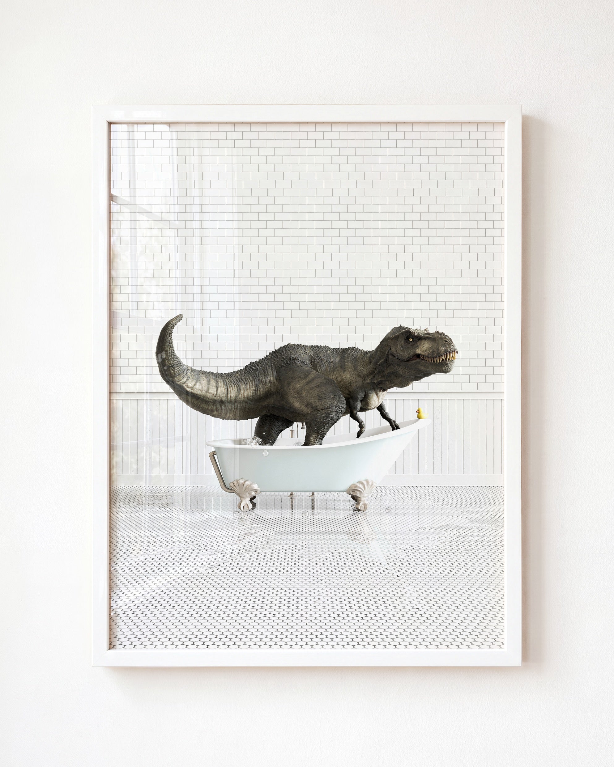 Animals in Bathtubs - Mix and Match Vertical