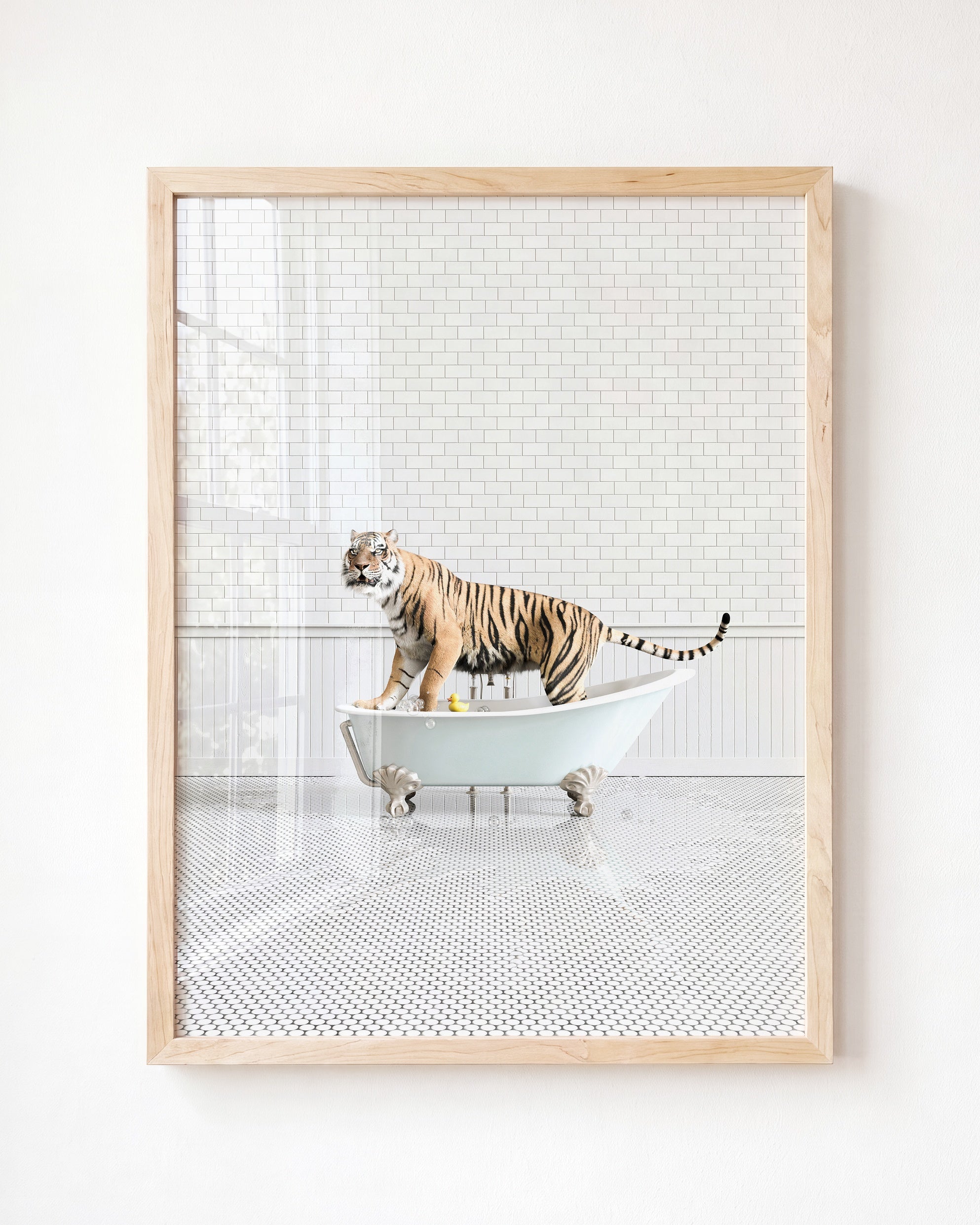 Animals in Bathtubs - Mix and Match Vertical