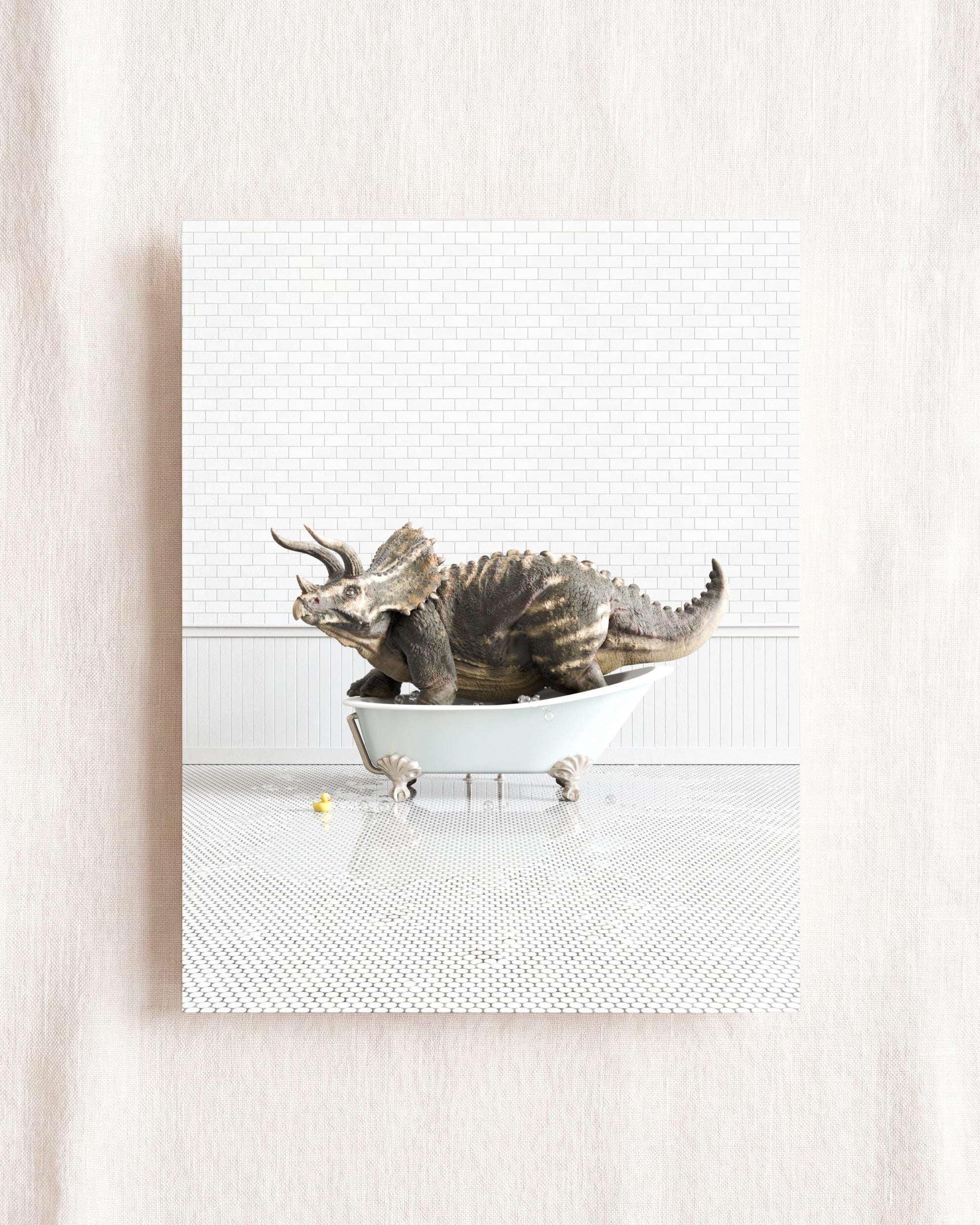 Animals in Bathtubs - Mix and Match Vertical