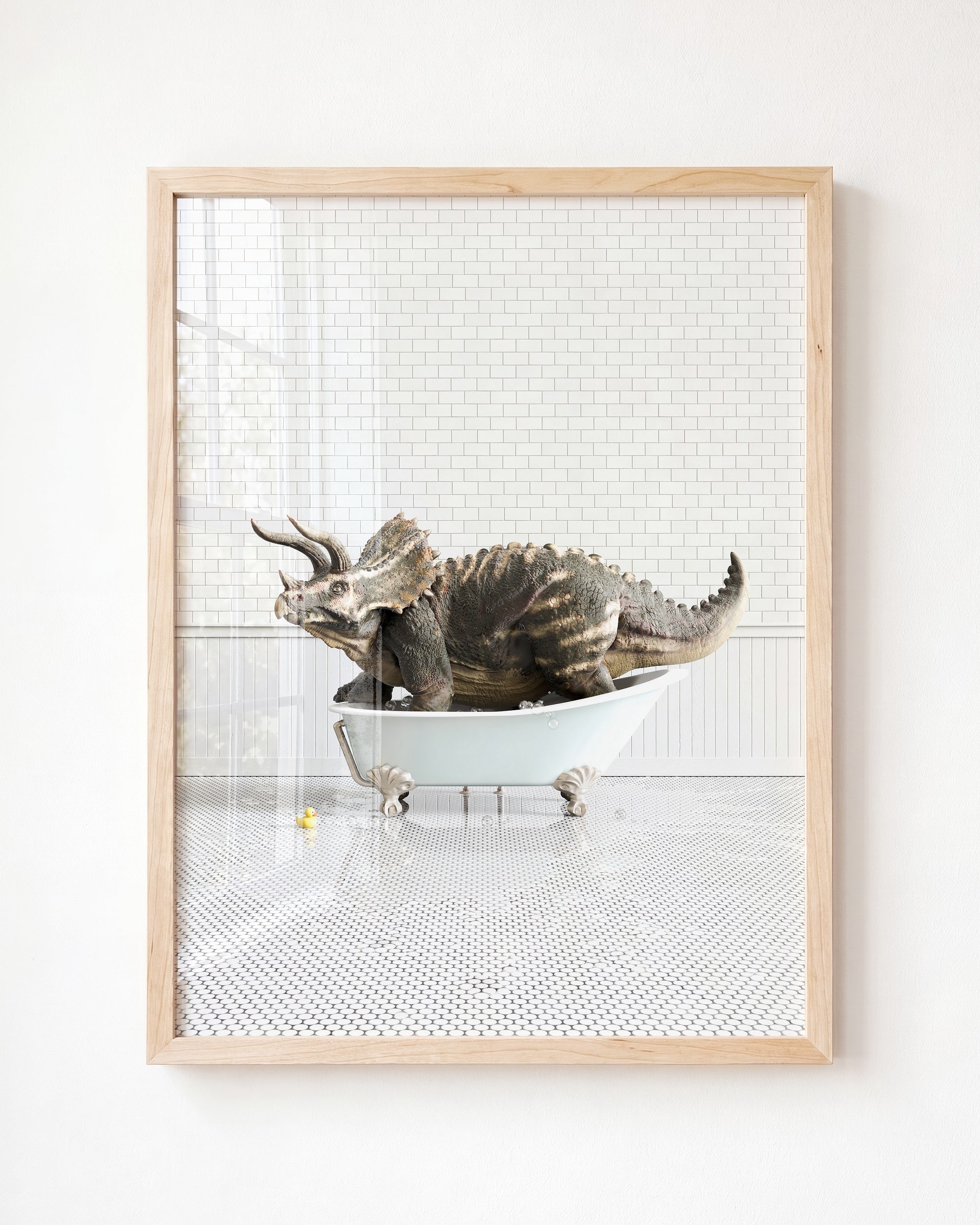 Animals in Bathtubs - Mix and Match Vertical