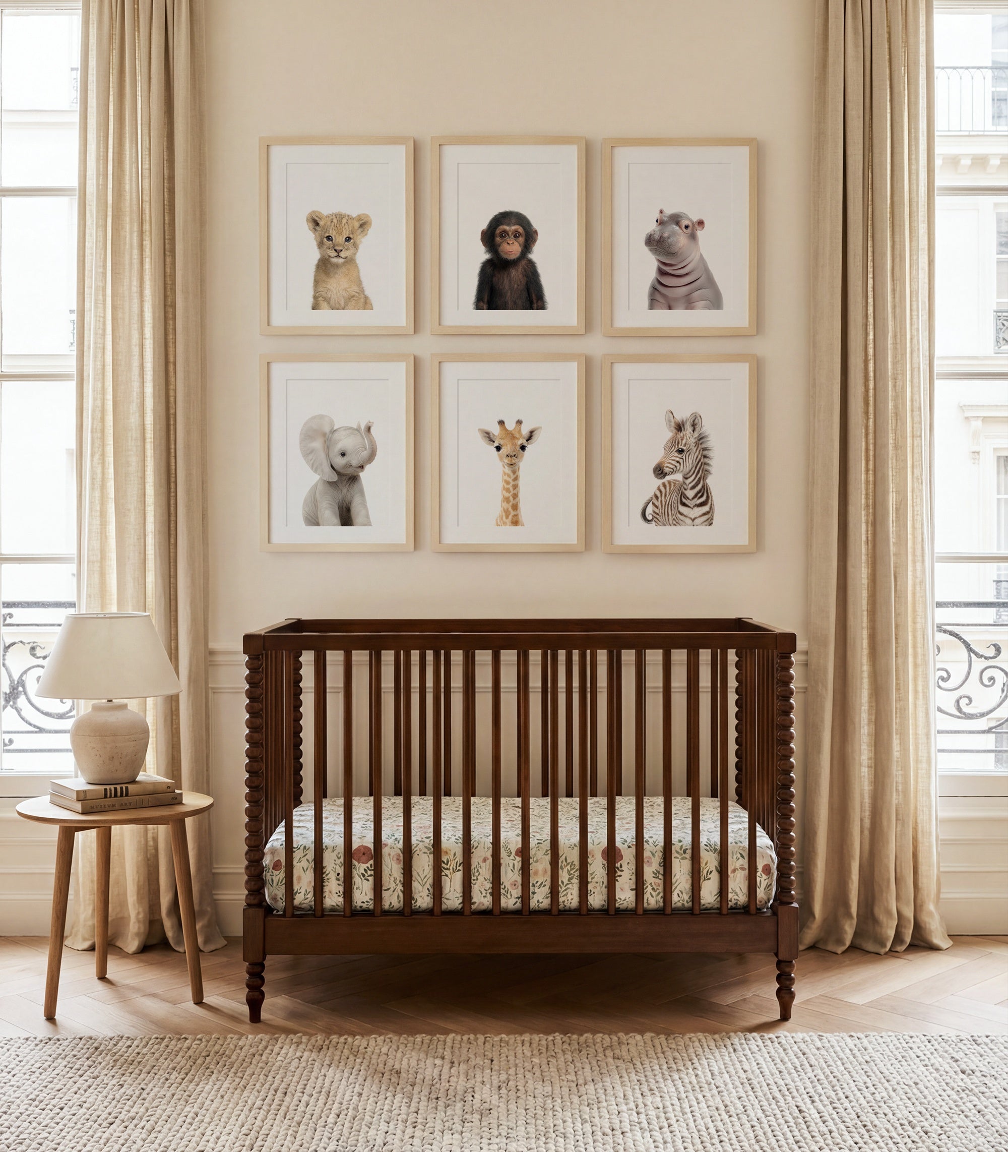 Baby Animal Art - Curated Sets of 6