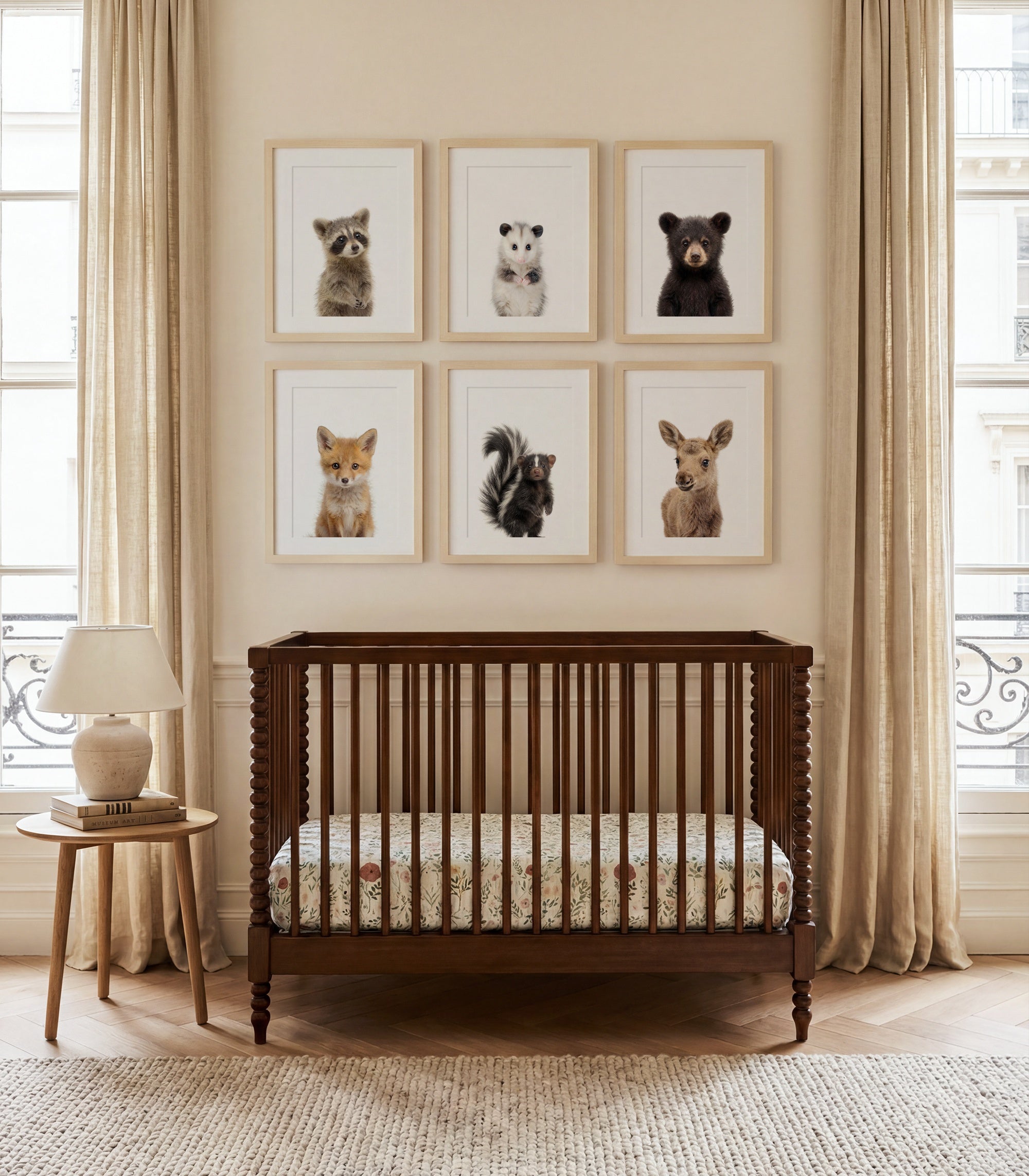 Baby Animal Art - Curated Sets of 6