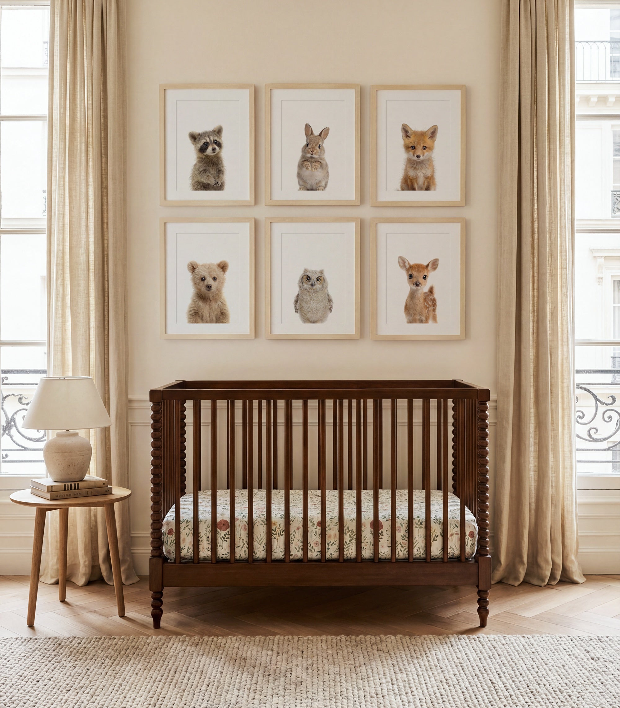 Baby Animal Art - Curated Sets of 6