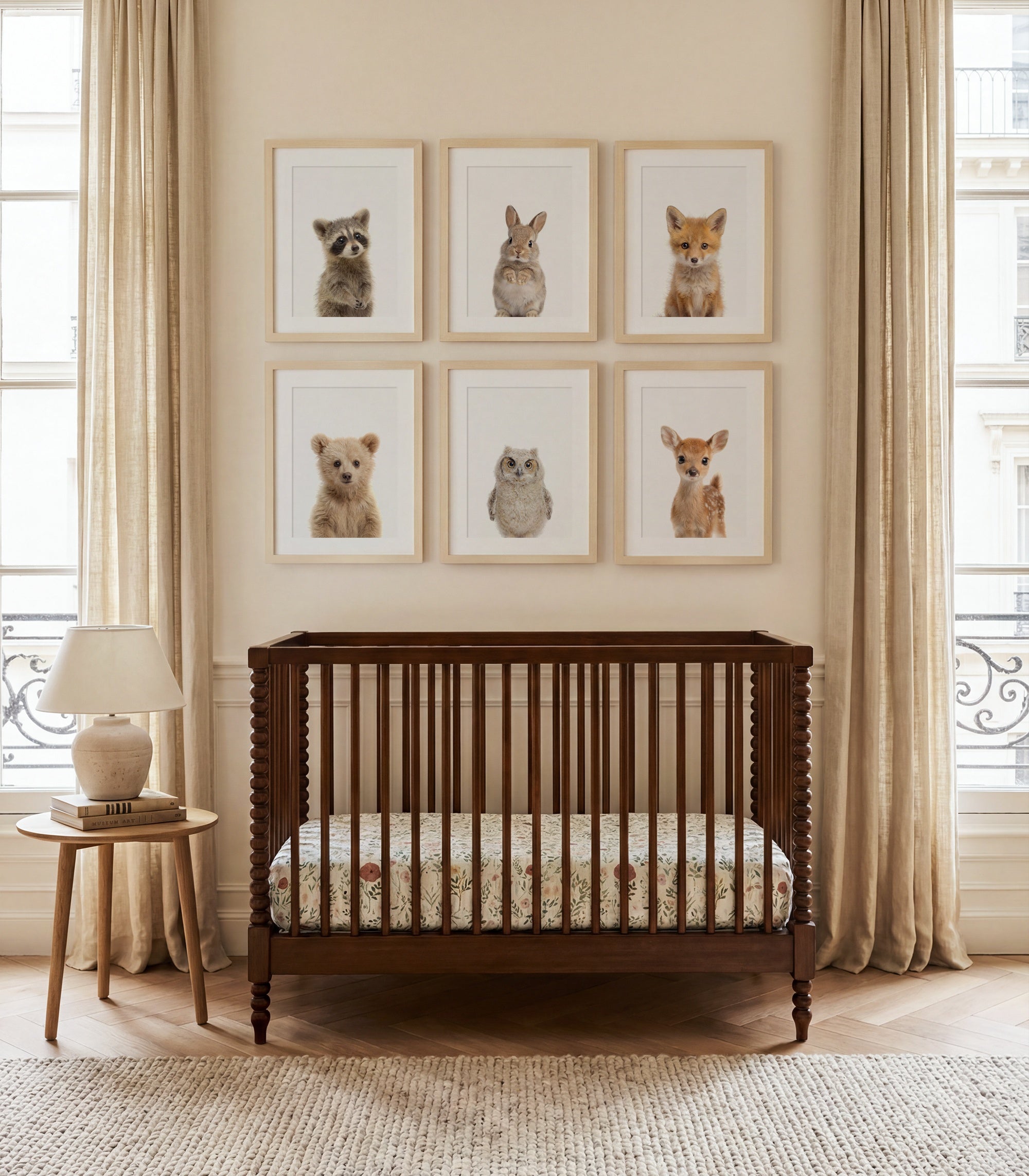 Baby Animal Art - Curated Sets of 6