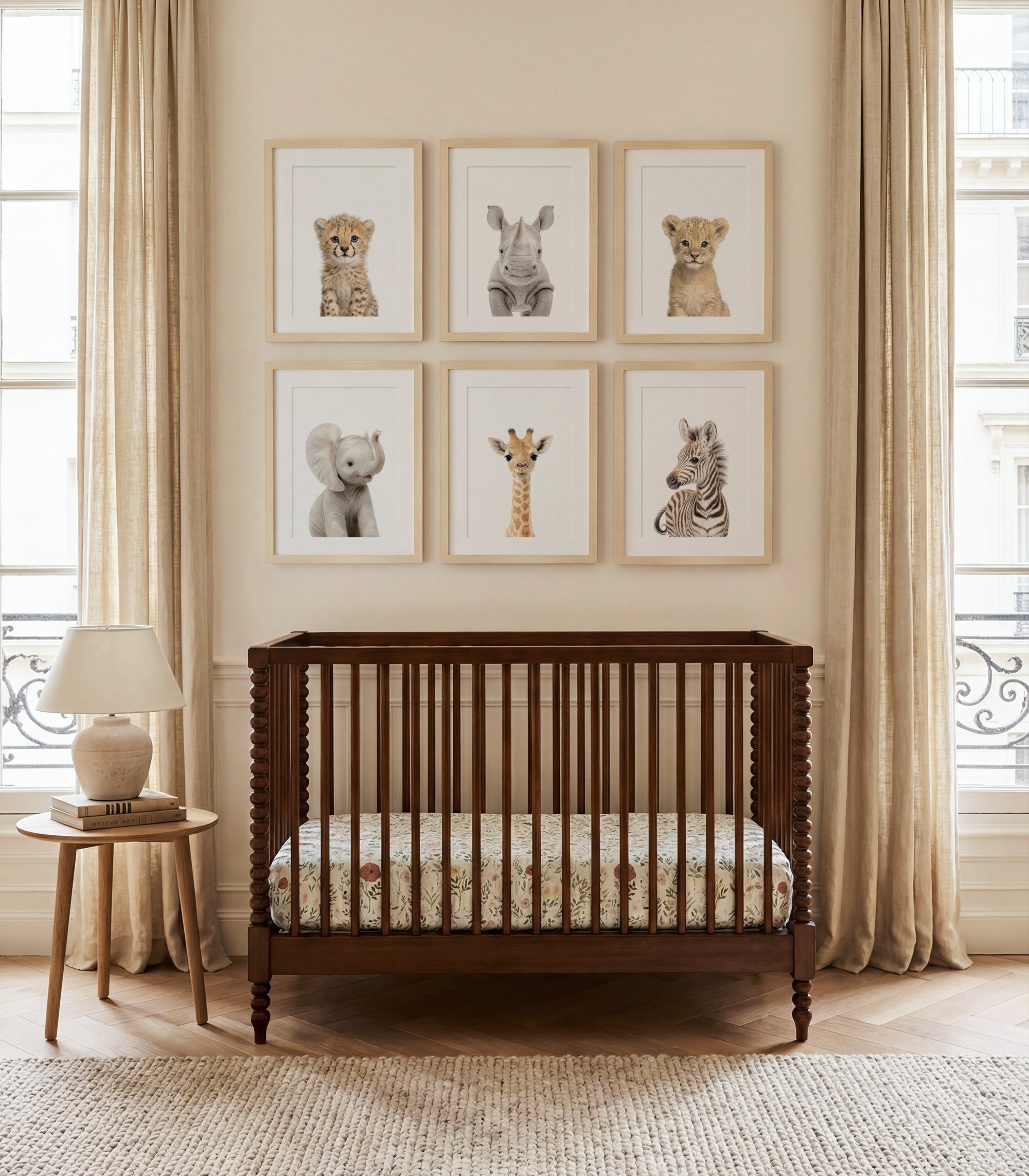 Baby Animal Art - Curated Sets of 6