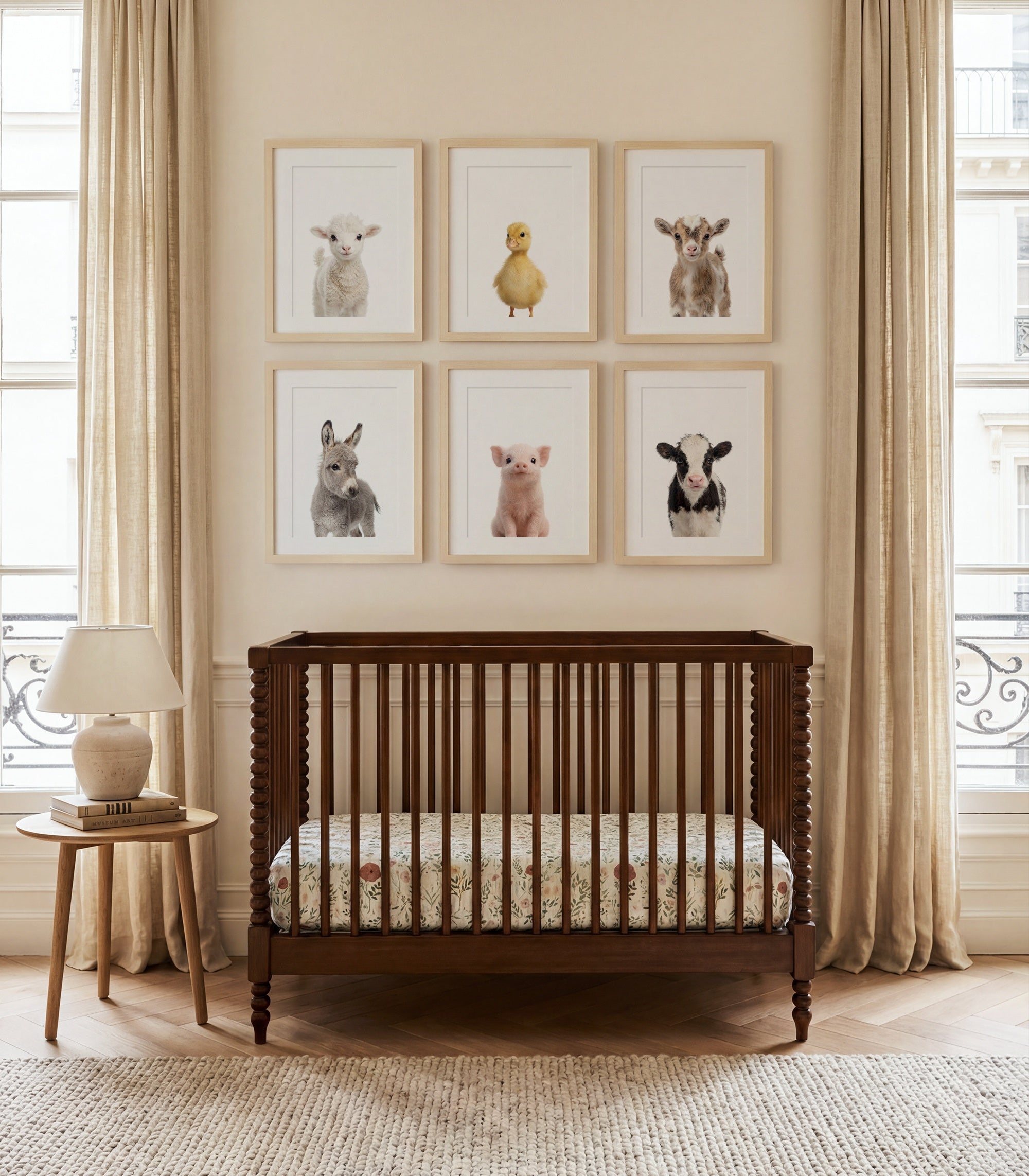 Baby Animal Art - Curated Sets of 6