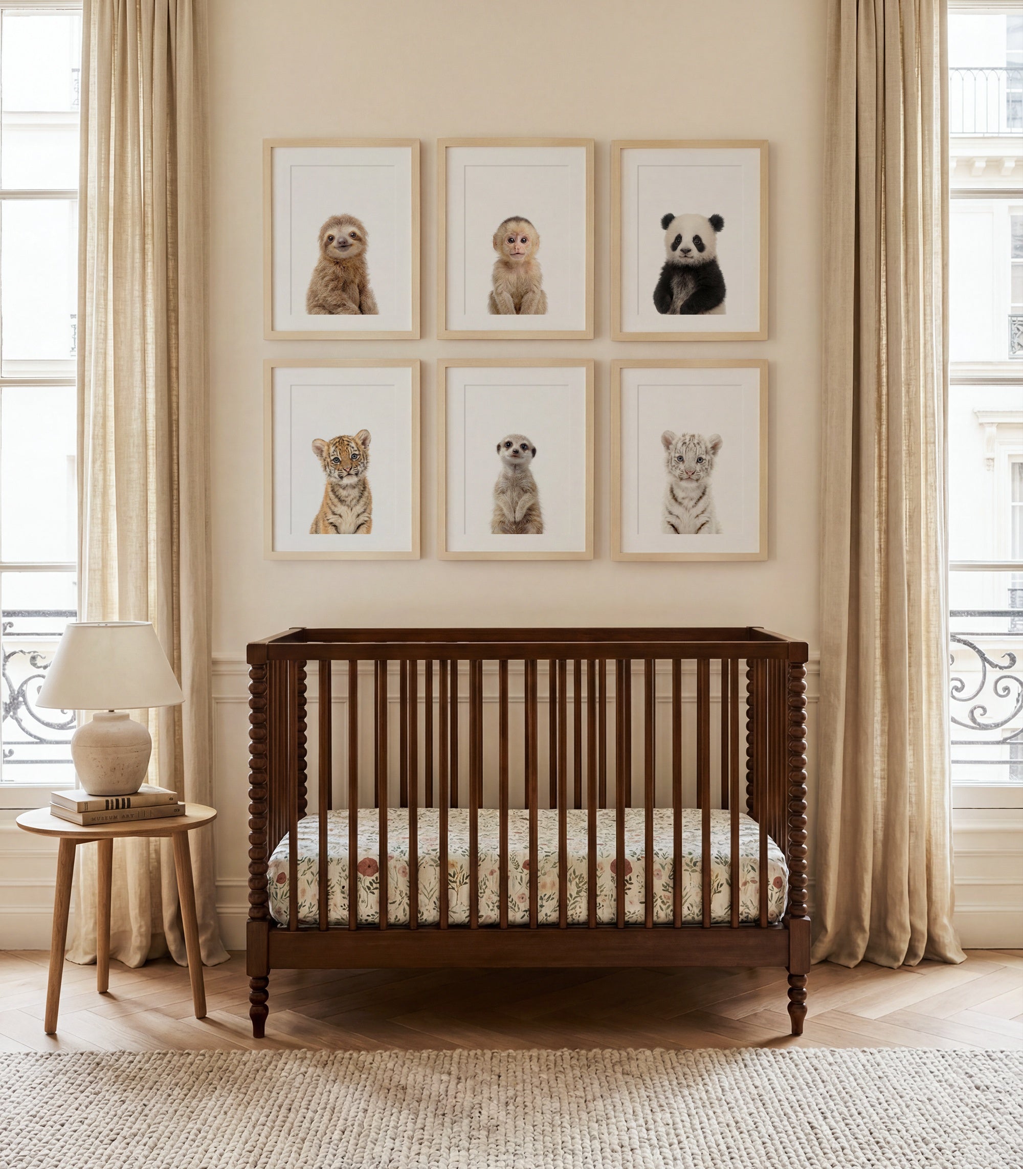 Baby Animal Art - Curated Sets of 6
